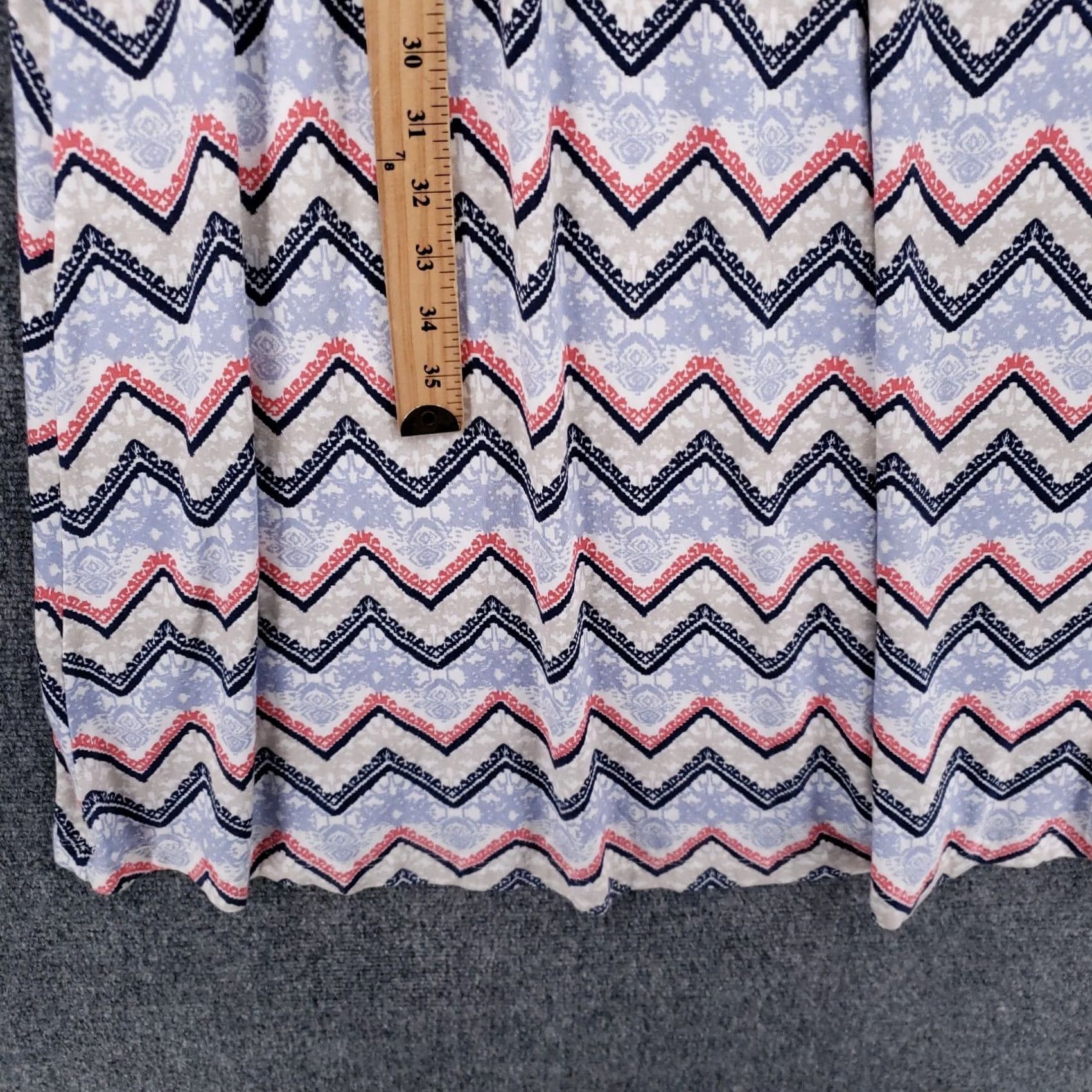 Vintage The Impeccable Pig Dress Womens XS White Maxi Strapless Flowy Boho Chevron Long Size XS / US 0-2 / IT 36-38 - 5 Thumbnail