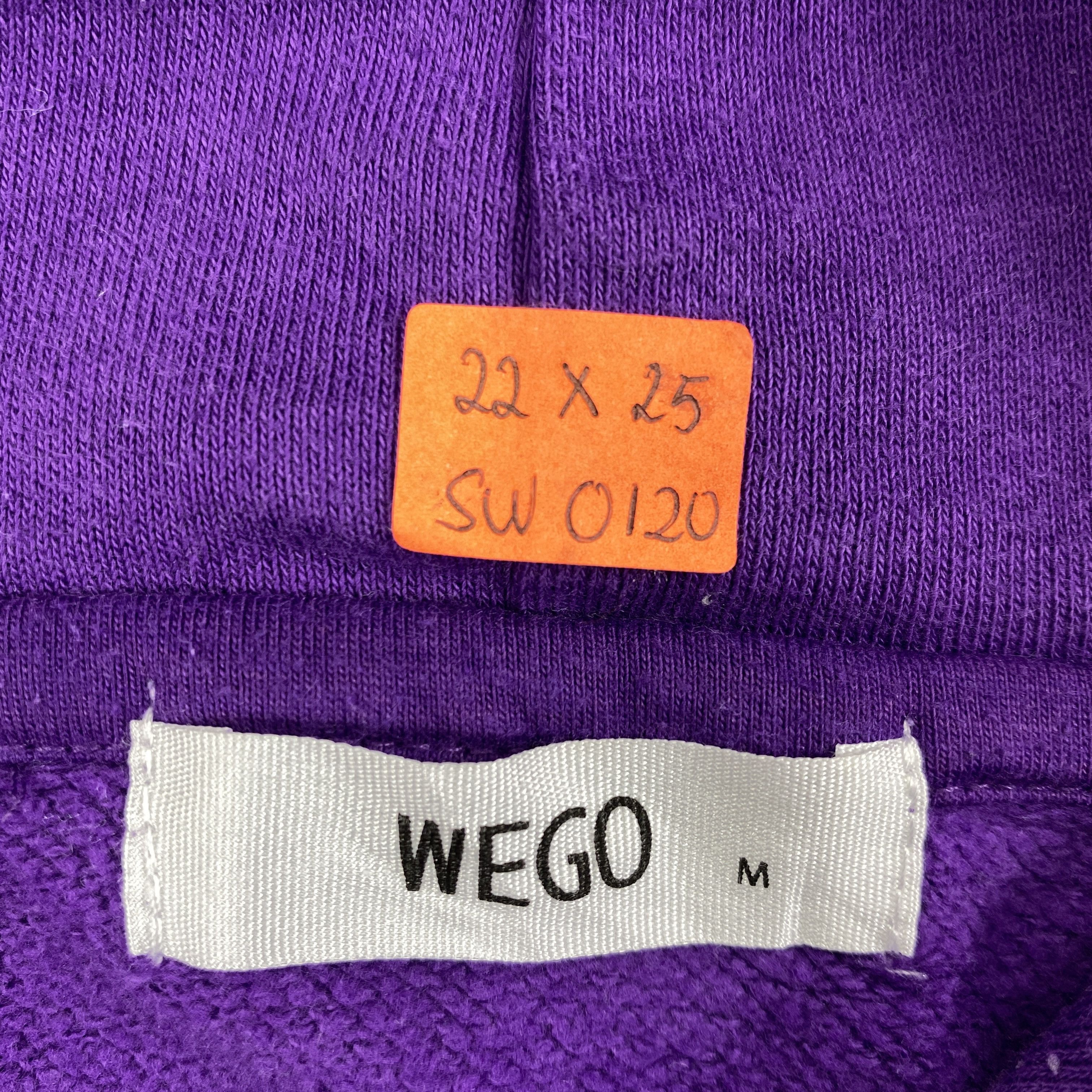 Japanese Brand Vintage Wego Addicted Hoodie -SW120 Size US M / EU 48-50 / 2 - 7 Thumbnail