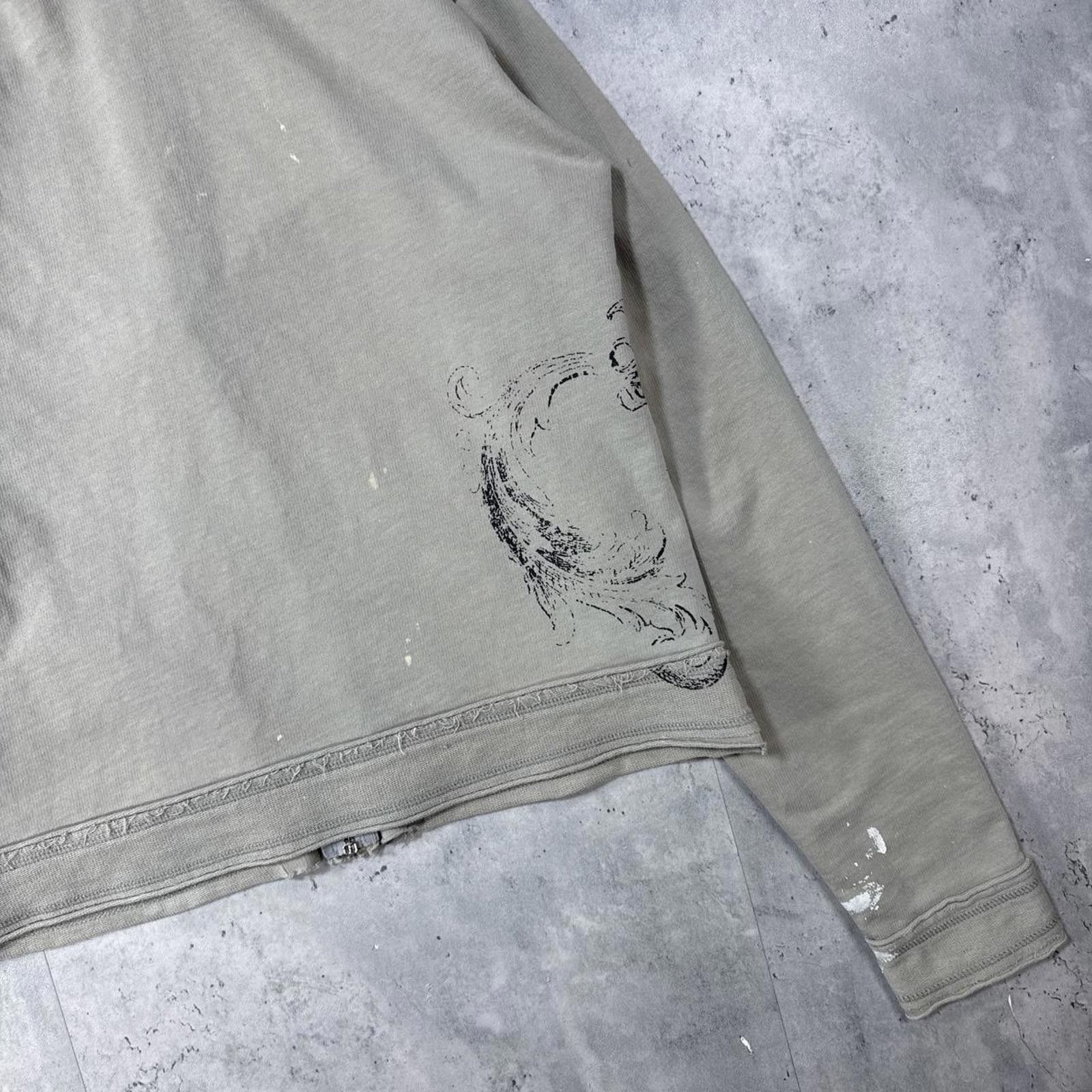 Other Y2K Ellemenno Grunge 00s Zip Up Beige Jacket Size XL / US 12-14 / IT 48-50 - 5 Thumbnail