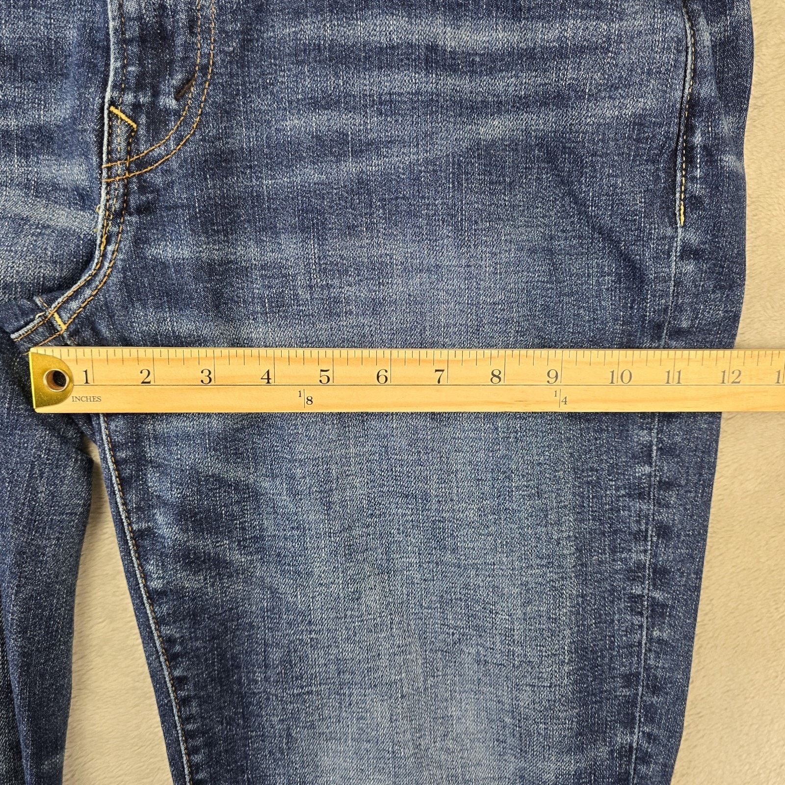American Eagle Outfitters American Eagle Original Straight Jeans 33x30 (Fits 36x28) Size US 36 / EU 52 - 13 Thumbnail