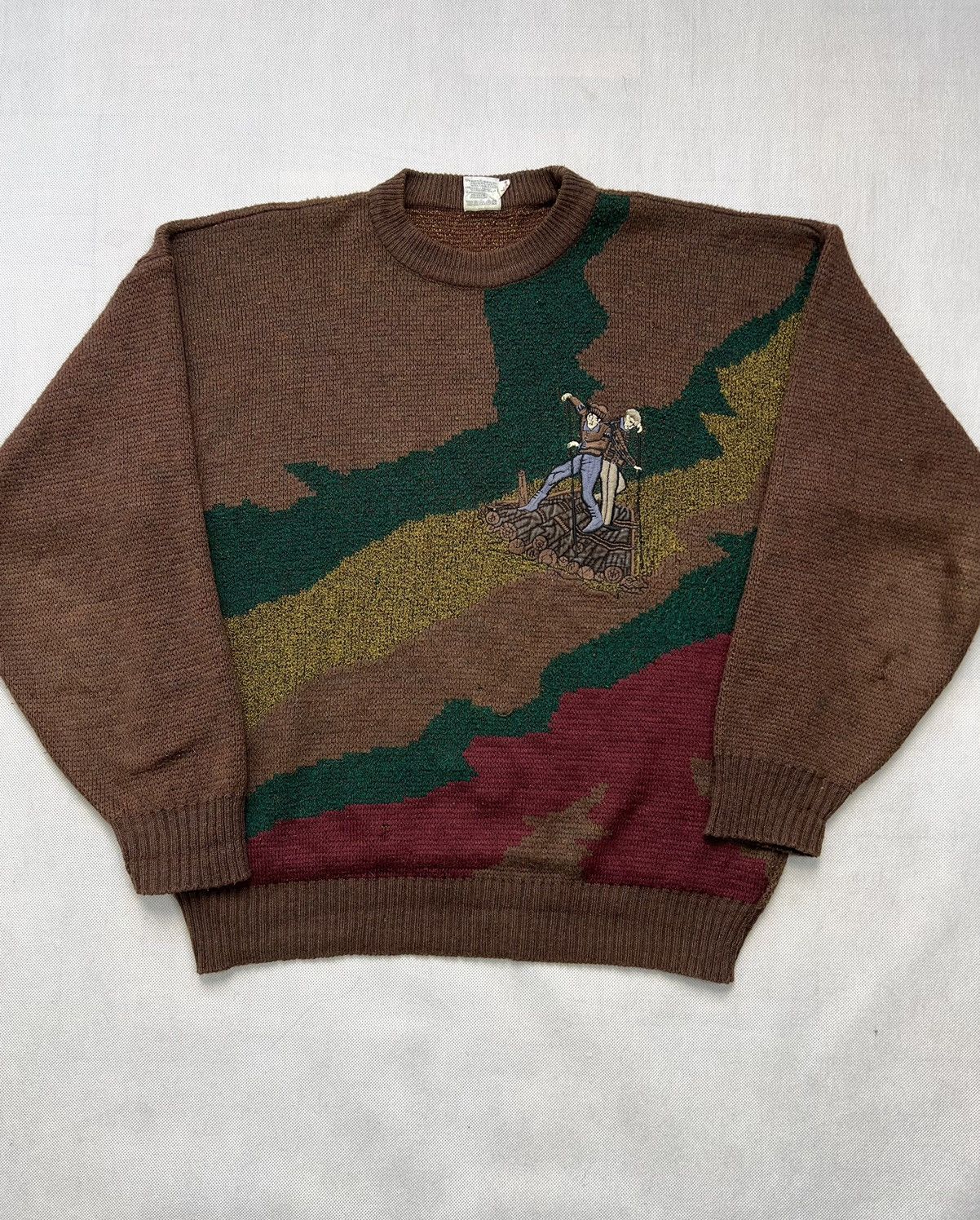 Vintage Great Sweater Marca Vintage 90’s Size US L / EU 52-54 / 3 - 2 Thumbnail