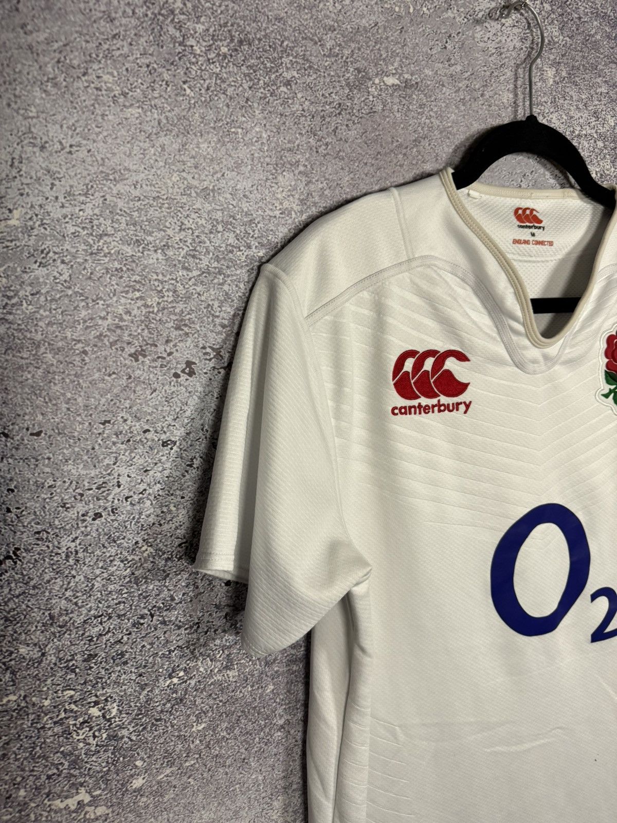 Canterbury of New Zealand × Vintage Vintage England Rugby Canterbury Jersey M size Size US M / EU 48-50 / 2 - 5 Thumbnail