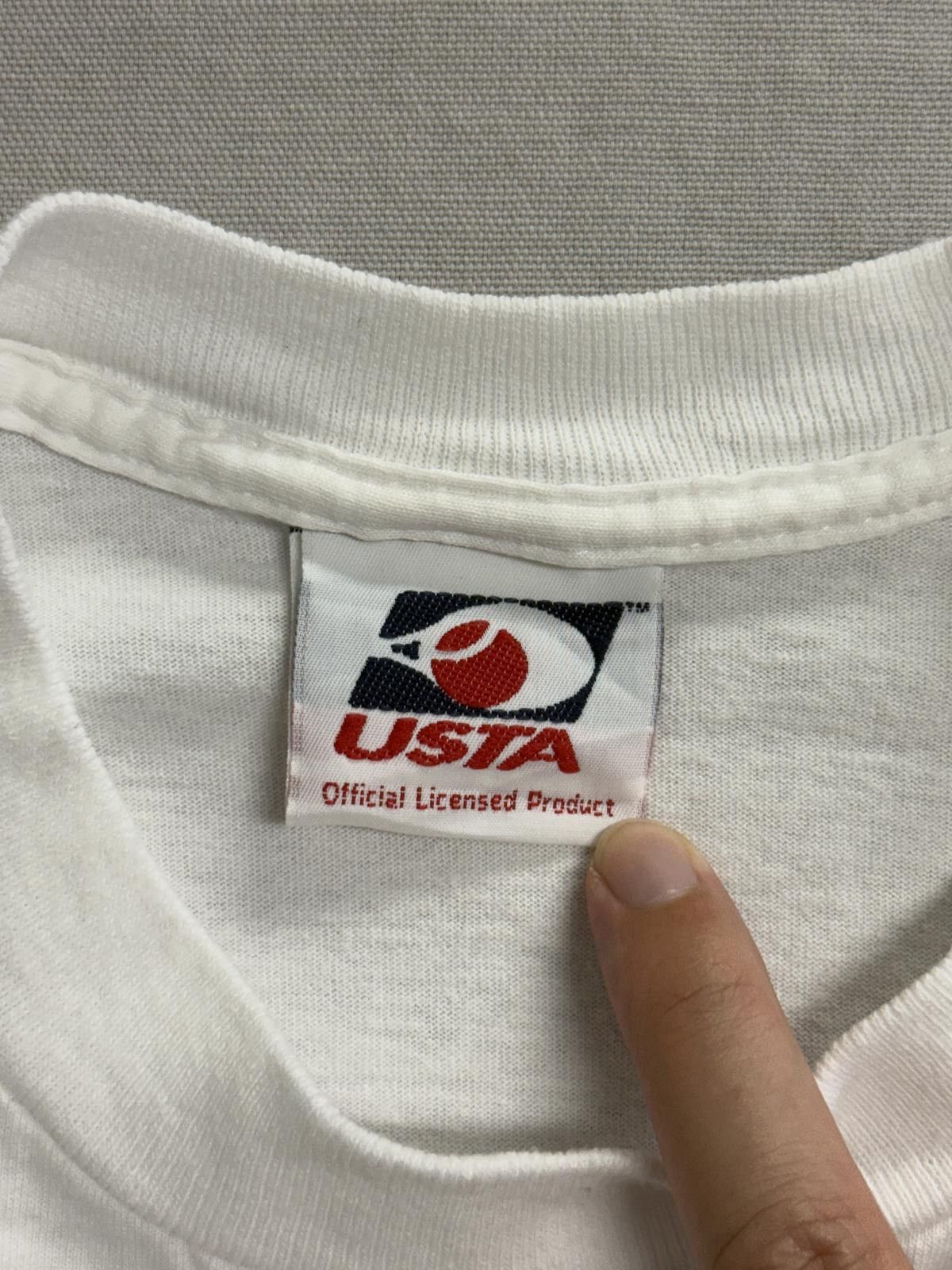 USA Olympics USA Team Tennis T-shirt Get in the Game USTA American Flag M Size US M / EU 48-50 / 2 - 3 Thumbnail