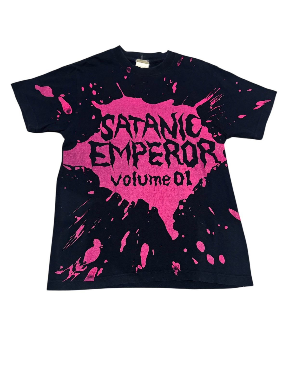 Anime × Japanese Brand × Vintage Vtg Cospa Detroit Metal City Satanic Emperor Splash Tshirt Size US M / EU 48-50 / 2 - 1 Thumbnail