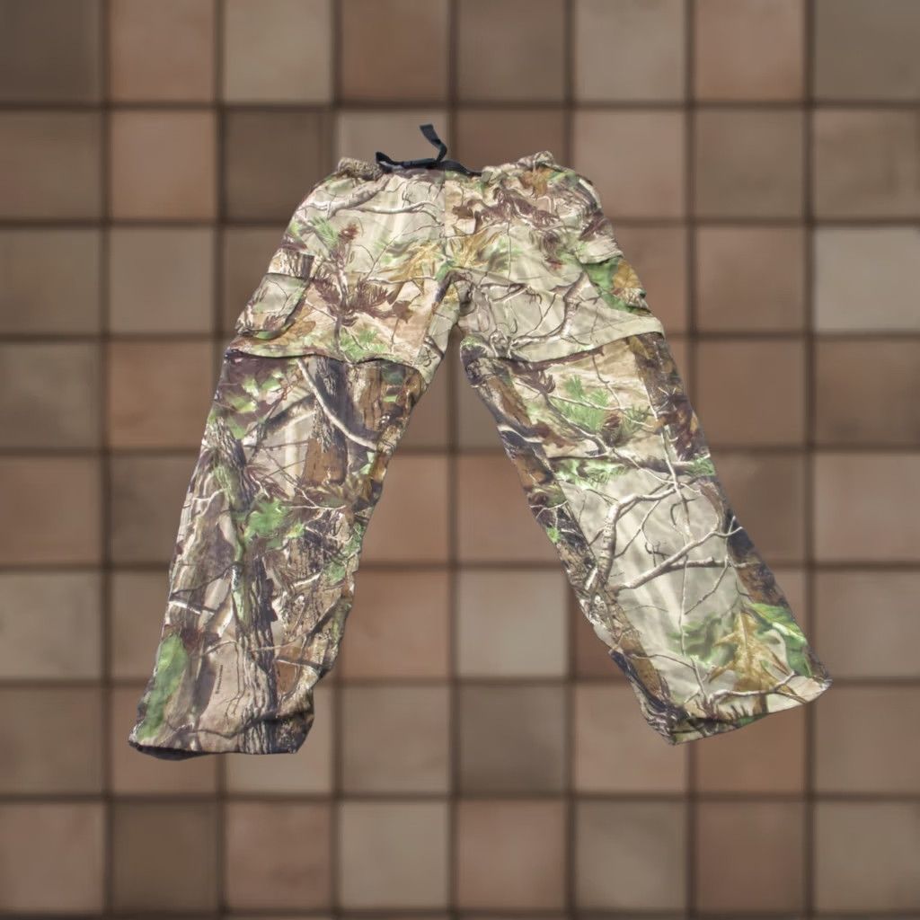 Realtree RedHead Pants Mens L Camo Cargo Hunting Outdoors Hiking Convertible Realtree APG Pants Size US 32 / EU 48 - 1 Thumbnail