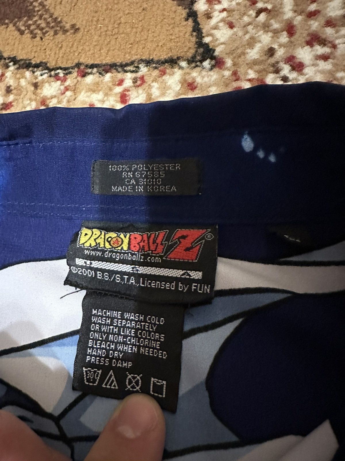 Japanese Brand × Vintage Vintage short sleeve dragon ball z button up L/XL anime art Size US L / EU 52-54 / 3 - 2 Thumbnail
