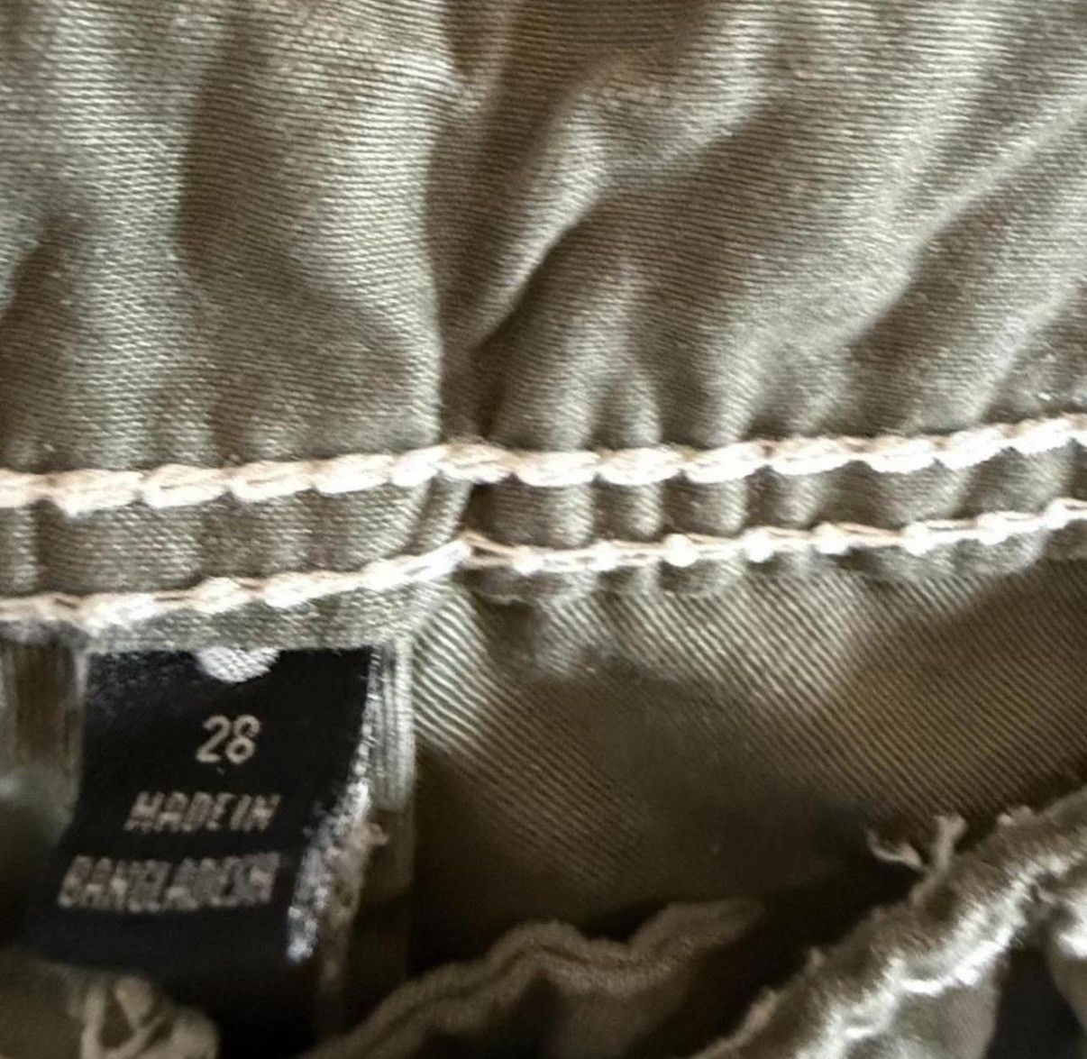 True Religion Olive green true religion shorts Size US 28 / EU 44 - 3 Thumbnail