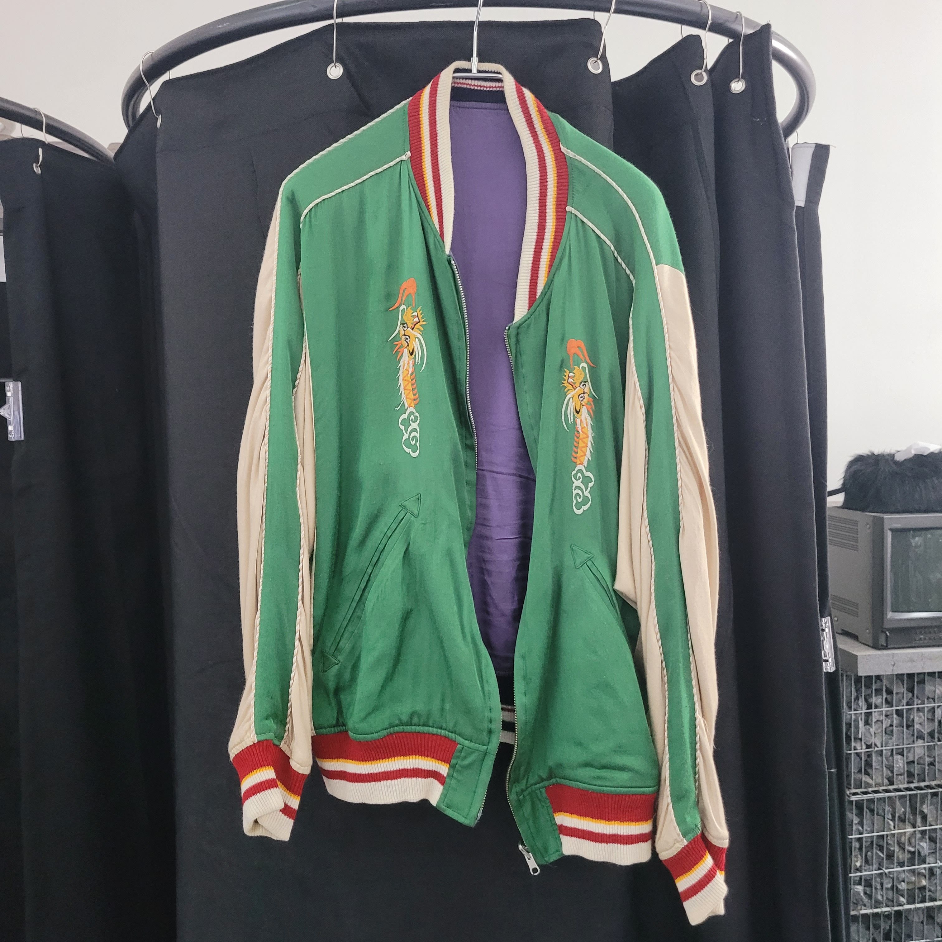 image of Dairiku Ss22 Souvenir Jacket in Green, Men's (Size Medium)