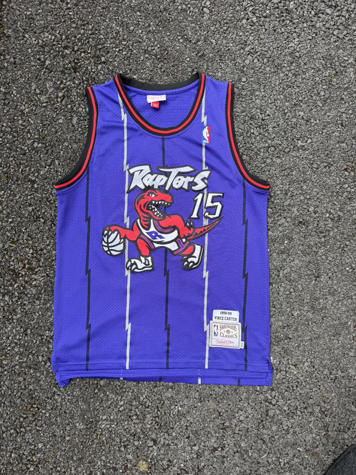 RARE Vintage 1998-1999 NBA Vince Carter #15 Toronto Raptors