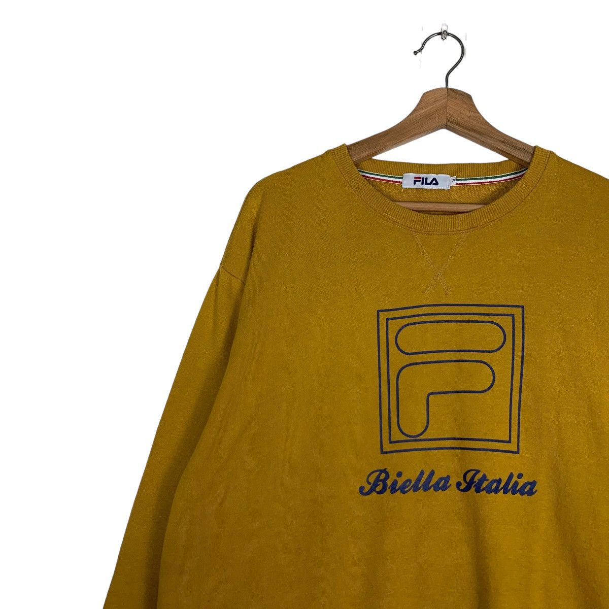Fila Vintage FILA Big Logo Crewneck Sweatshirts #0668-C31 Size US XXL / EU 58 / 5 - 4 Thumbnail