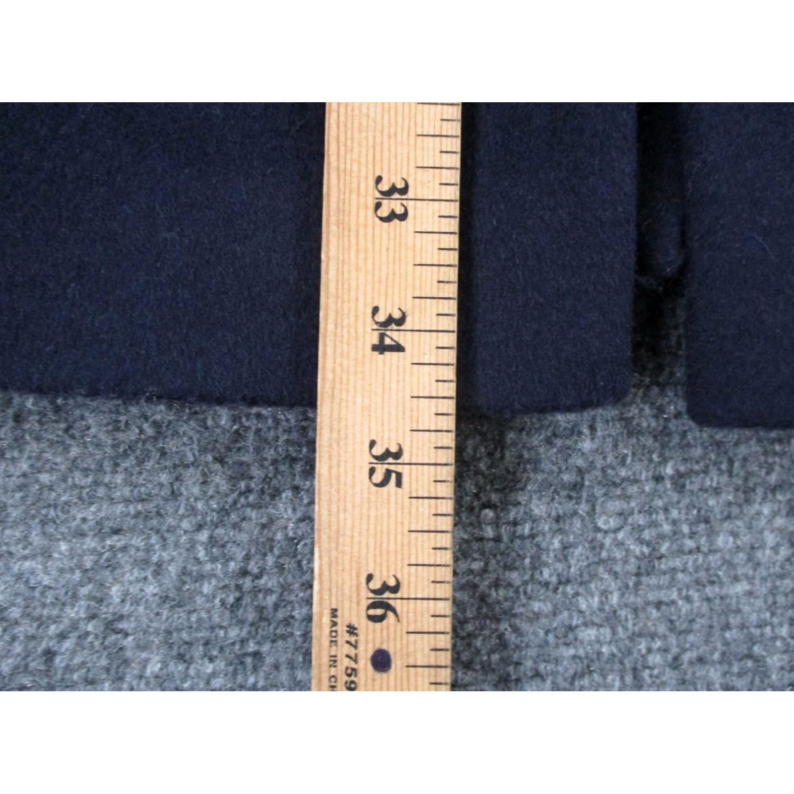 Ralph Lauren Lauren Ralph Jacket Womens 4 Women Navy Wool Blend Sailor Heavy Preppy Coat Size S / US 4 / IT 40 - 4 Thumbnail