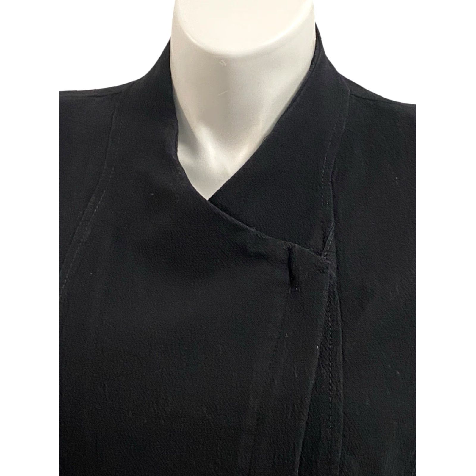 Vintage Blank NYC Womens Moto Style Jacket Black Zipper Cotton Blend Asymmetrical XXL Size XXL / US 16-18 / IT 52-54 - 5 Thumbnail