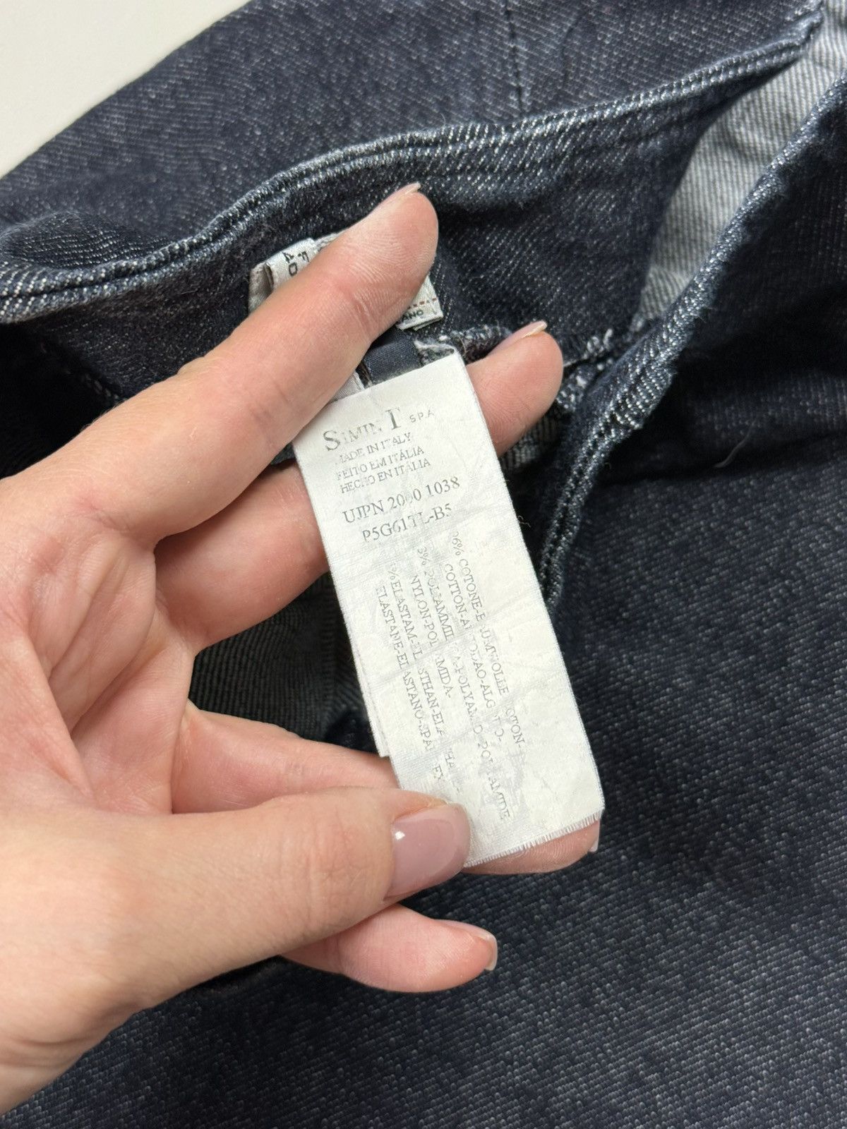 Armani Armani Jeans Vintage 90s Ladies Denim Midi Y2K Skirt Size 32" / US 10 / IT 46 - 14 Thumbnail