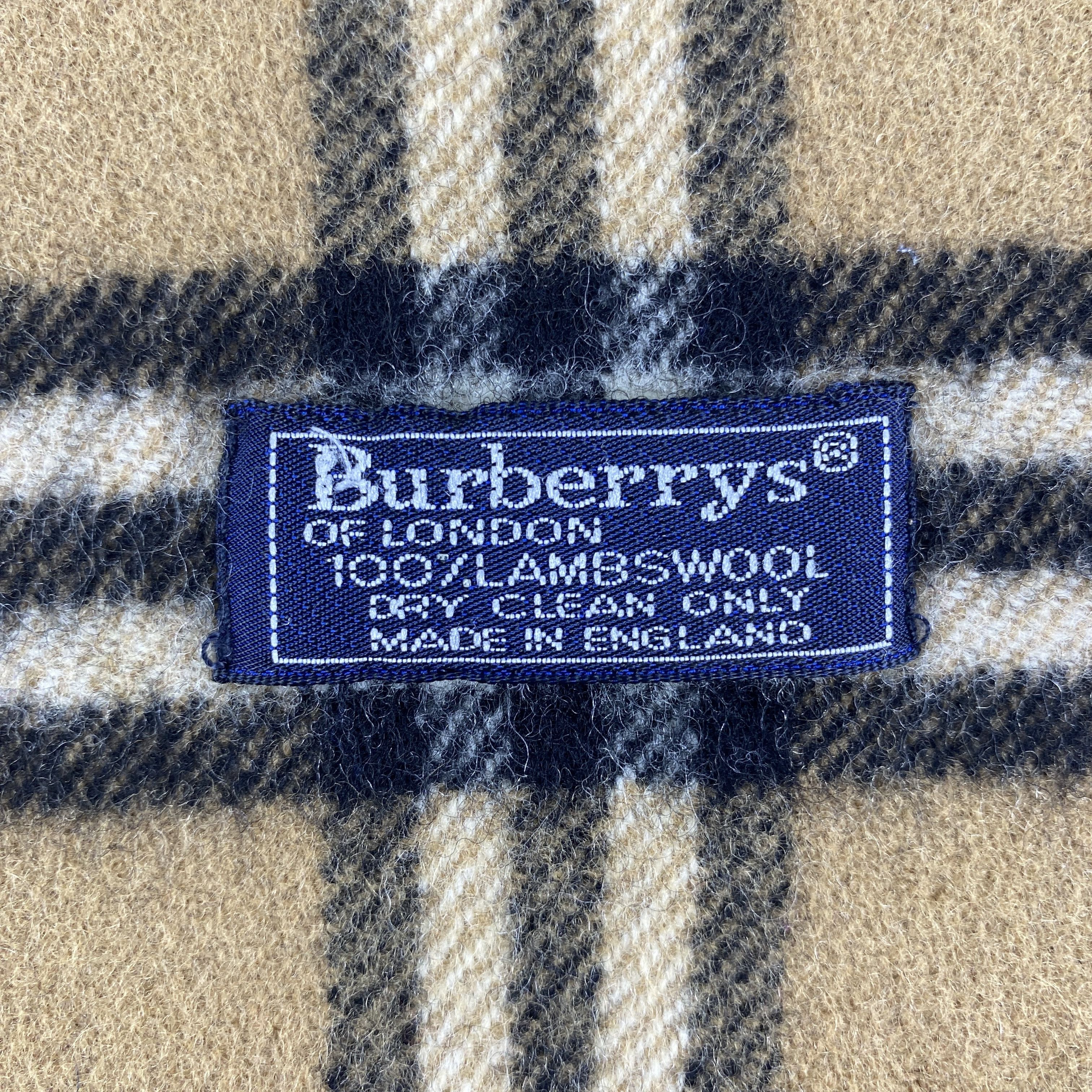 Burberry × Vintage GF10672 Burberry Scarf Neck Wear Muffler Nova Check Size ONE SIZE - 2 Thumbnail