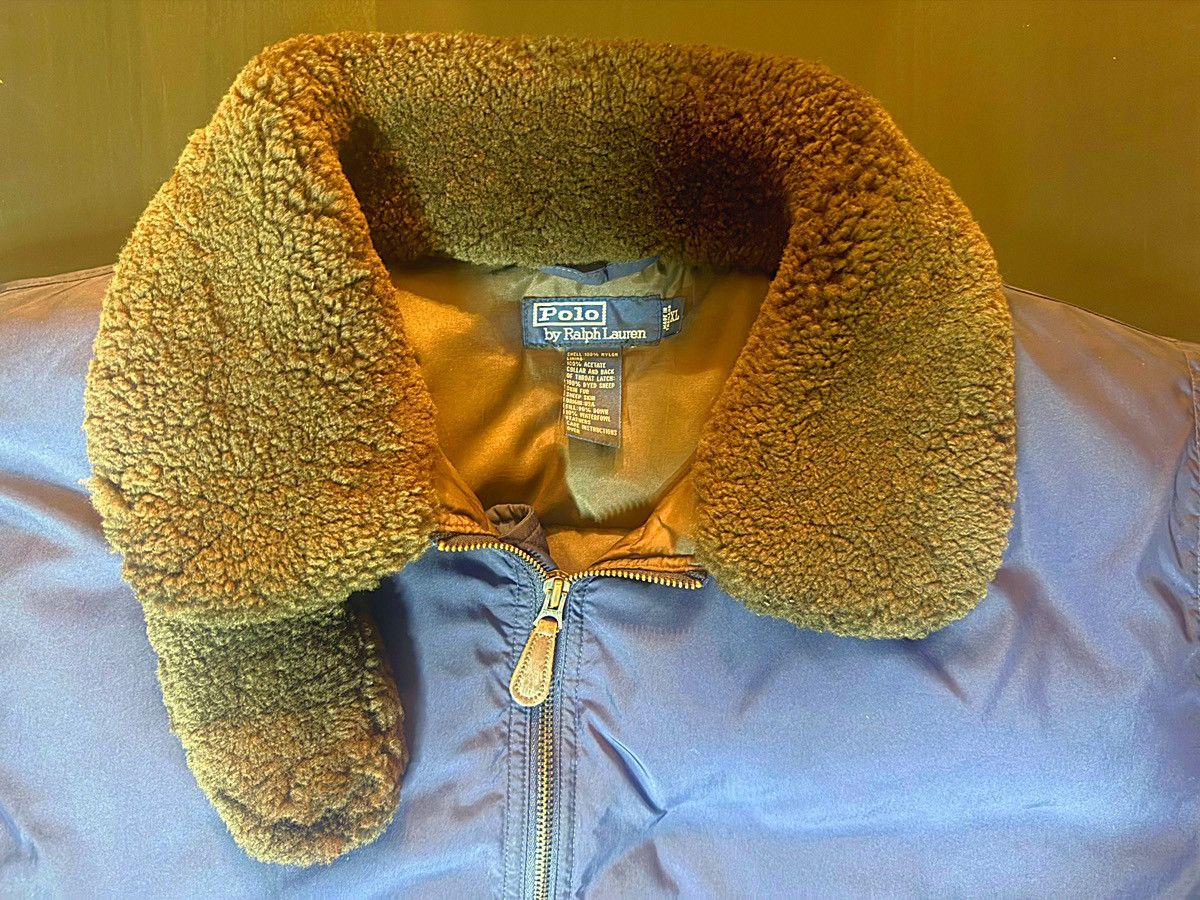 Polo Ralph Lauren Wool collar Flight coat Size US XL / EU 56 / 4 - 4 Thumbnail