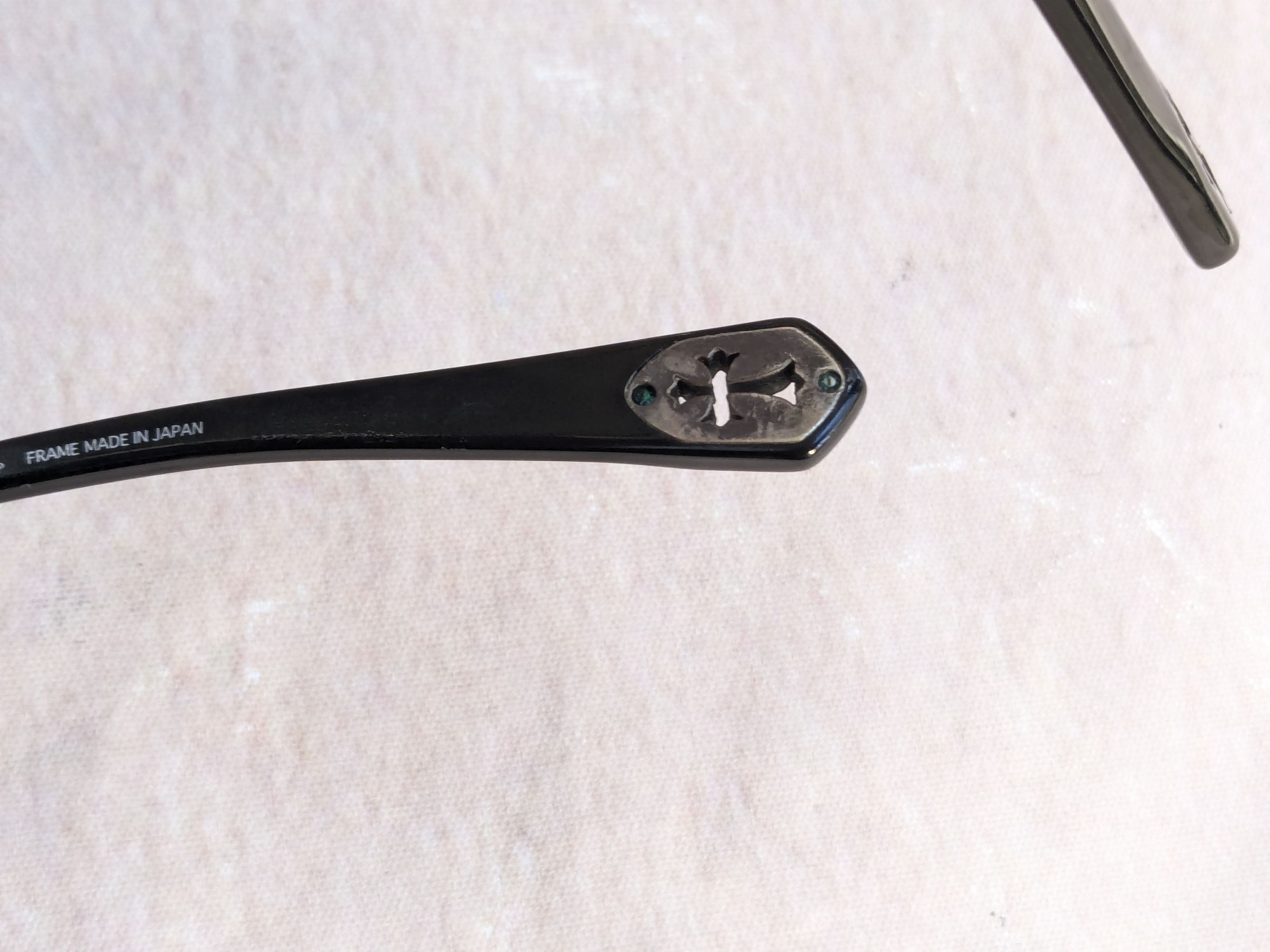 Chrome Hearts Chrome Hearts Aviator Sunglasses Oral Blue Silver Cross Y2K Size ONE SIZE - 13 Thumbnail