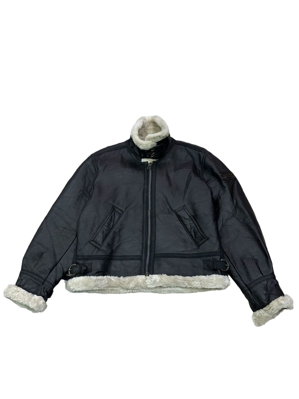 Other SUNTORY COFEE BOSS B3 LEATHER JACKET Size US M / EU 48-50 / 2 - 1 Thumbnail