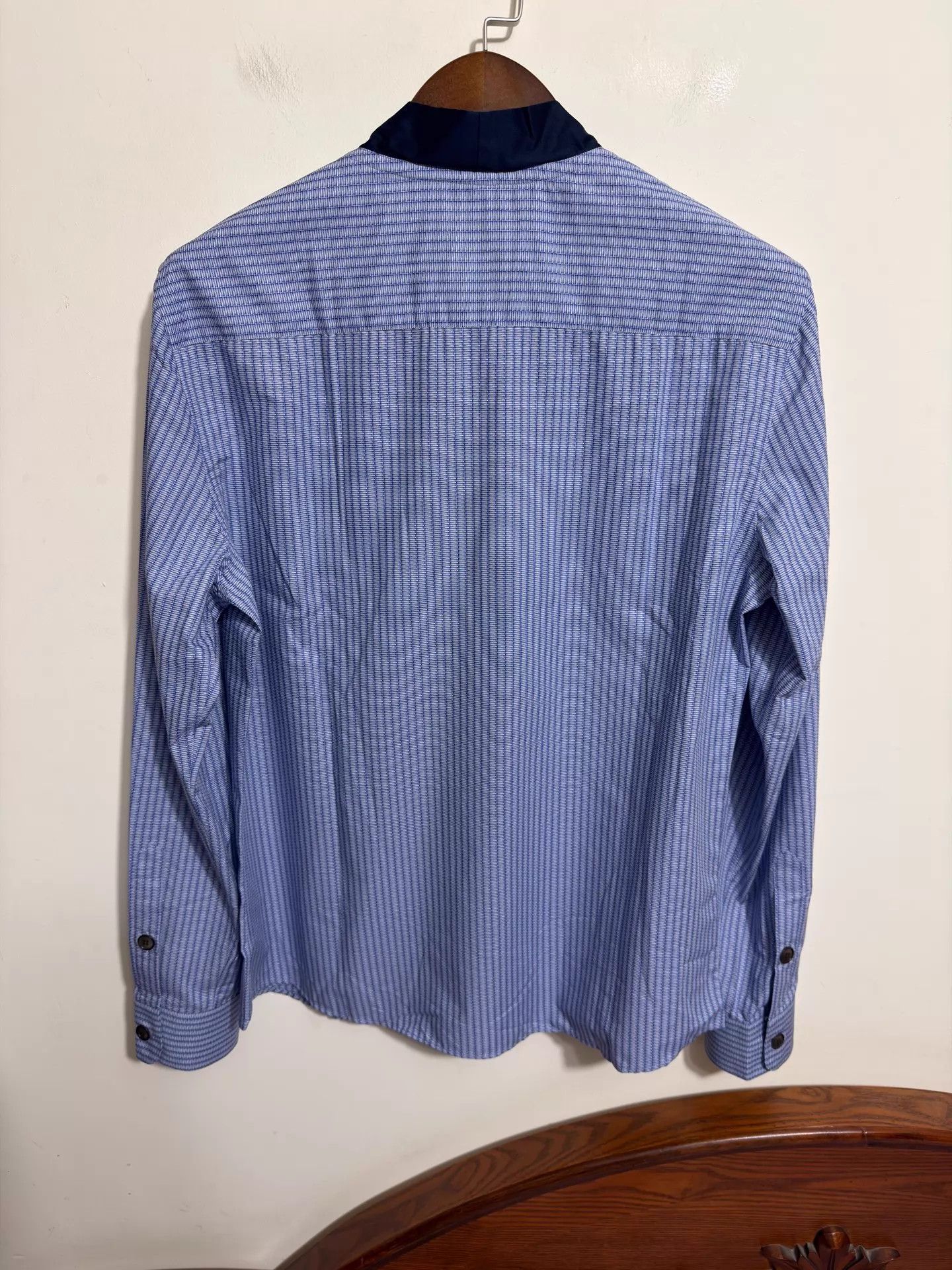 Giorgio Armani Giorgio Armani Slim Check Shirt Cardigan 42 Size US XS / EU 42 / 0 - 2 Thumbnail