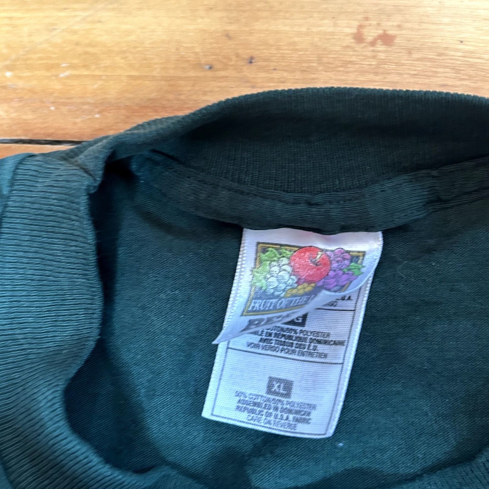 Fruit Of The Loom Vintage 90s Funny Packer T-Shirt XL Size US XL / EU 56 / 4 - 3 Thumbnail