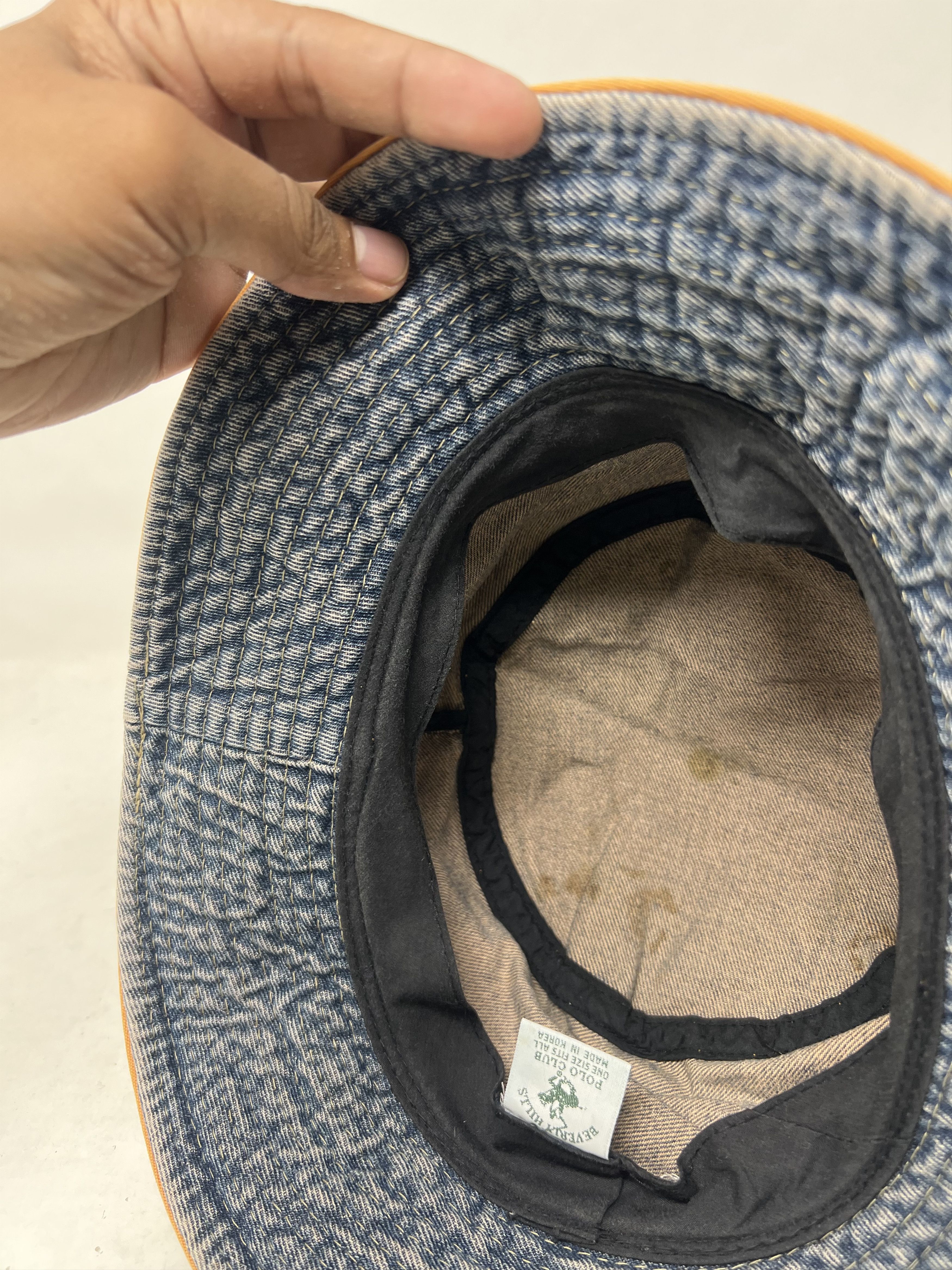 Beverly Hills Polo Club Beverly Hills Polo Club Denim Hat Size ONE SIZE - 11 Thumbnail