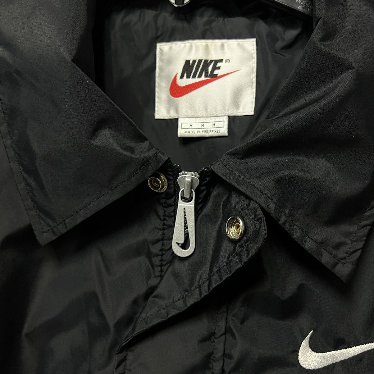 Nike × Vintage 90s Vintage Nike Jacket Black Y2K Size US M / EU 48-50 / 2 - 13 Thumbnail