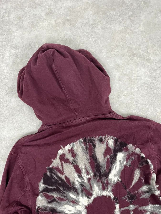Dries Van Noten AW2019 Dries van Noten Bordeaux Psycho Hallucination Back Hoodie Size US S / EU 44-46 / 1 - 7 Thumbnail