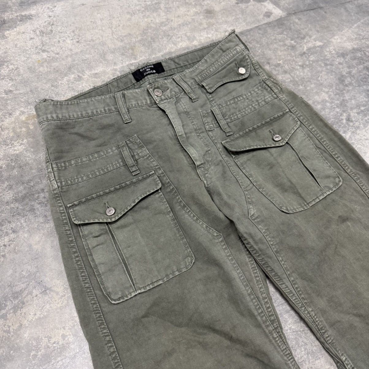 CABANE de ZUCCa CABANE de ZUCCa Double Waist Belt Loop Flap Pocket Pants Size US 32 / EU 48 - 3 Thumbnail
