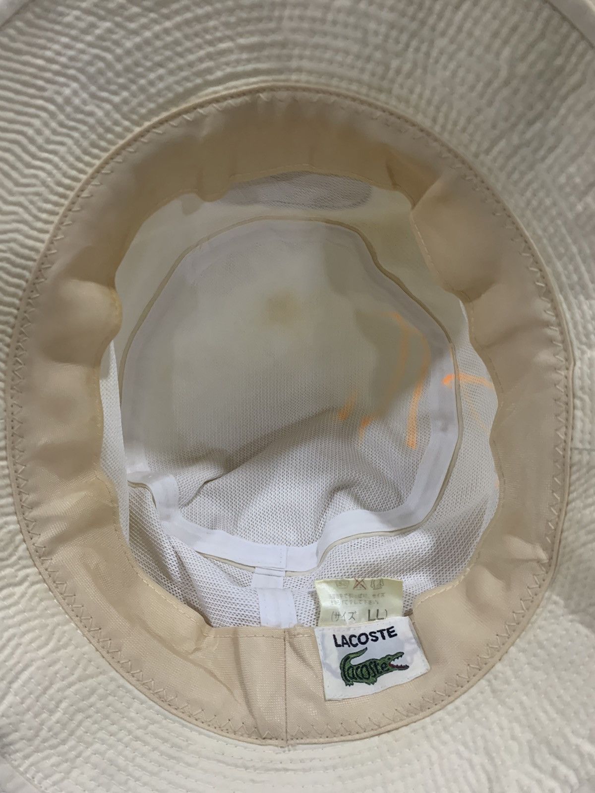 Lacoste × Vintage VINTAGE!! Bucket Hat LACOSTE Size ONE SIZE - 5 Thumbnail