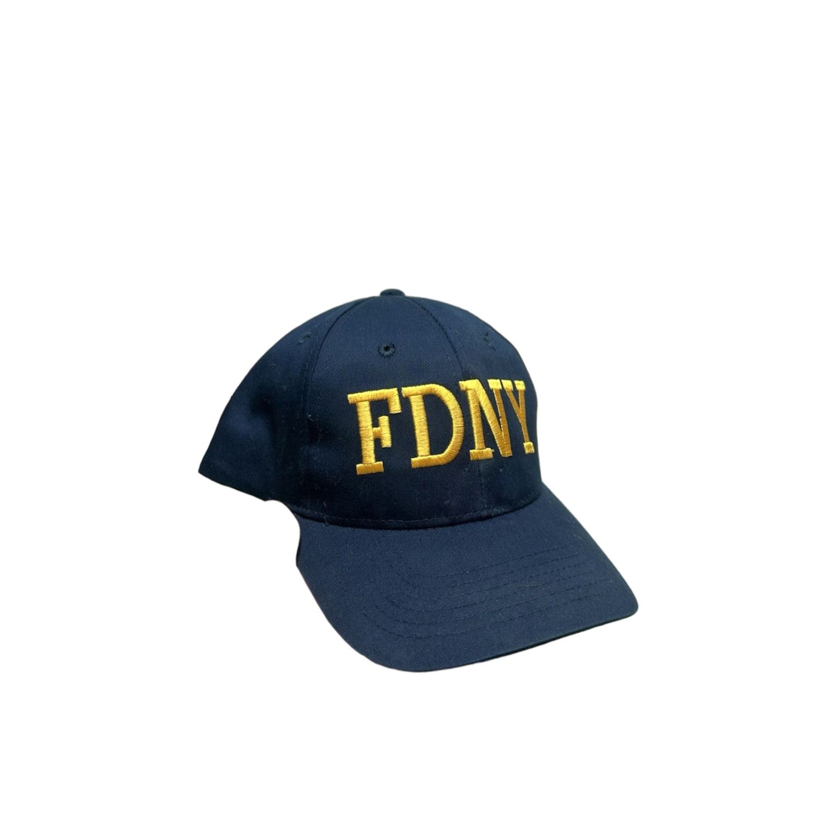 Vintage VINTAGE FDNY New York NYC fire department Navy blue adjustable SnapBack hat cap Men/Adult Adjustable Cap Size ONE SIZE - 1 Thumbnail