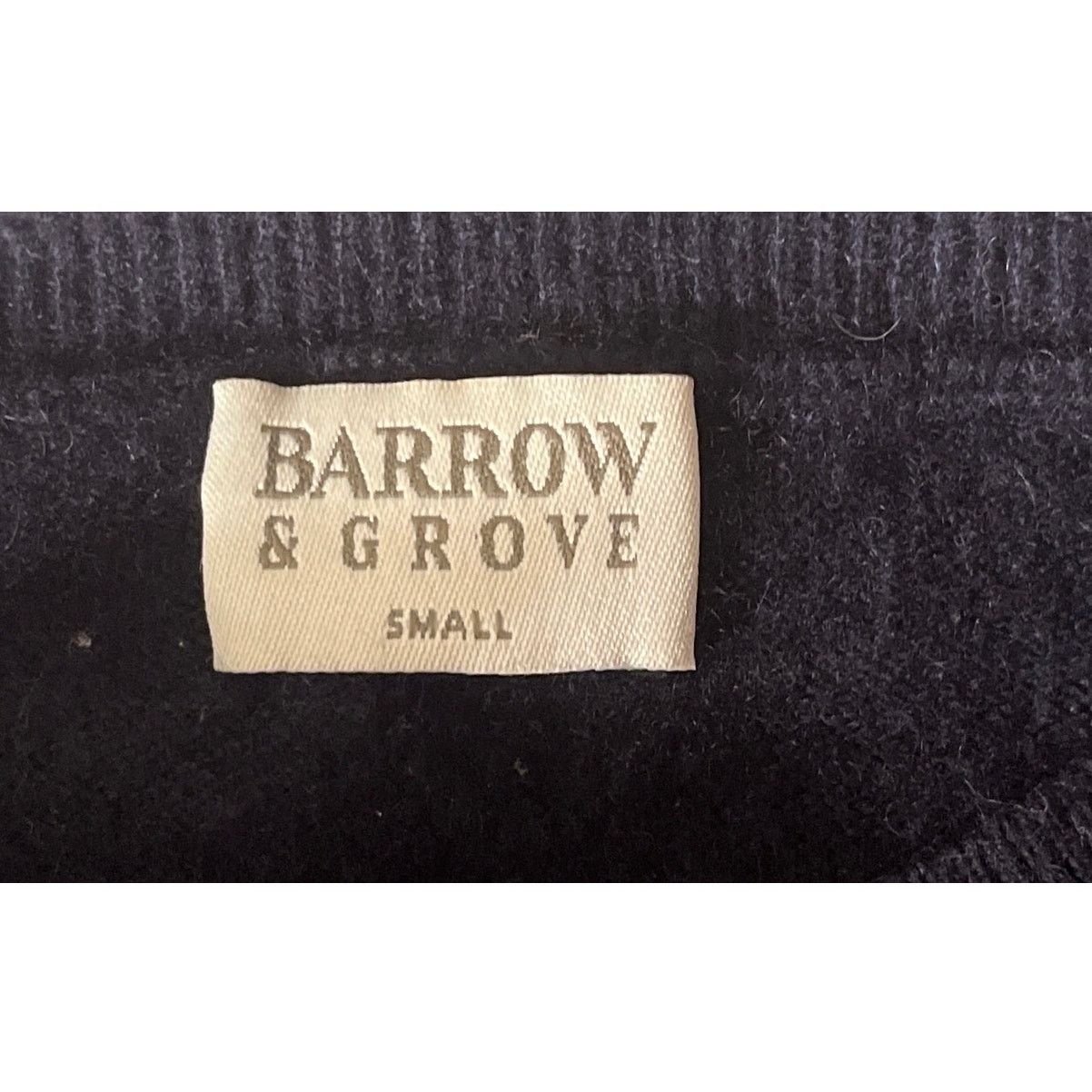 Other BARROW & GROVE Cashmere Sweater Size: Small - Dark Navy Blue Size S / US 4 / IT 40 - 3 Thumbnail
