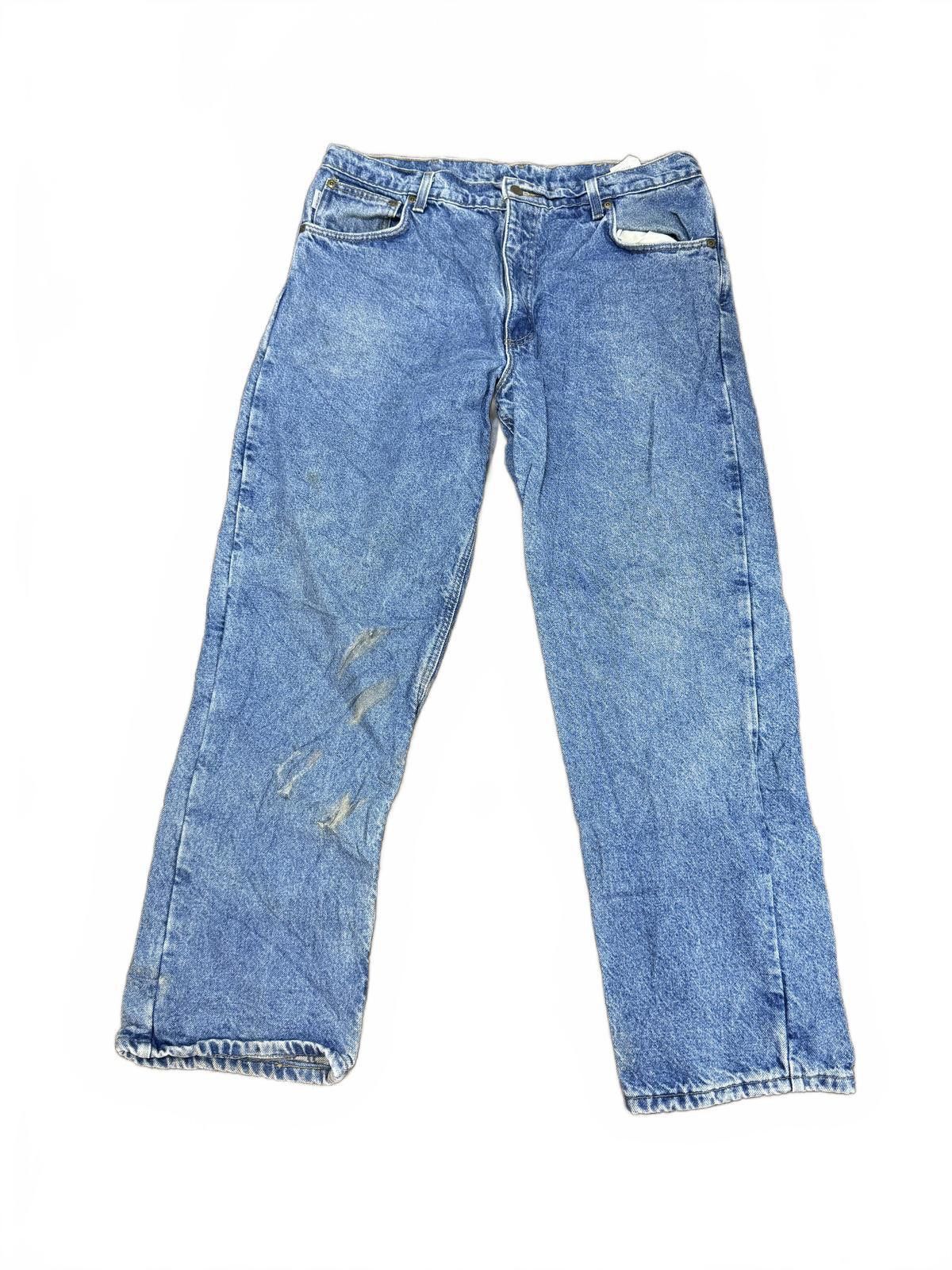 Carhartt Carhartt Men's Blue Denim Jeans 38X32 Size US 38 / EU 54 - 3 Thumbnail