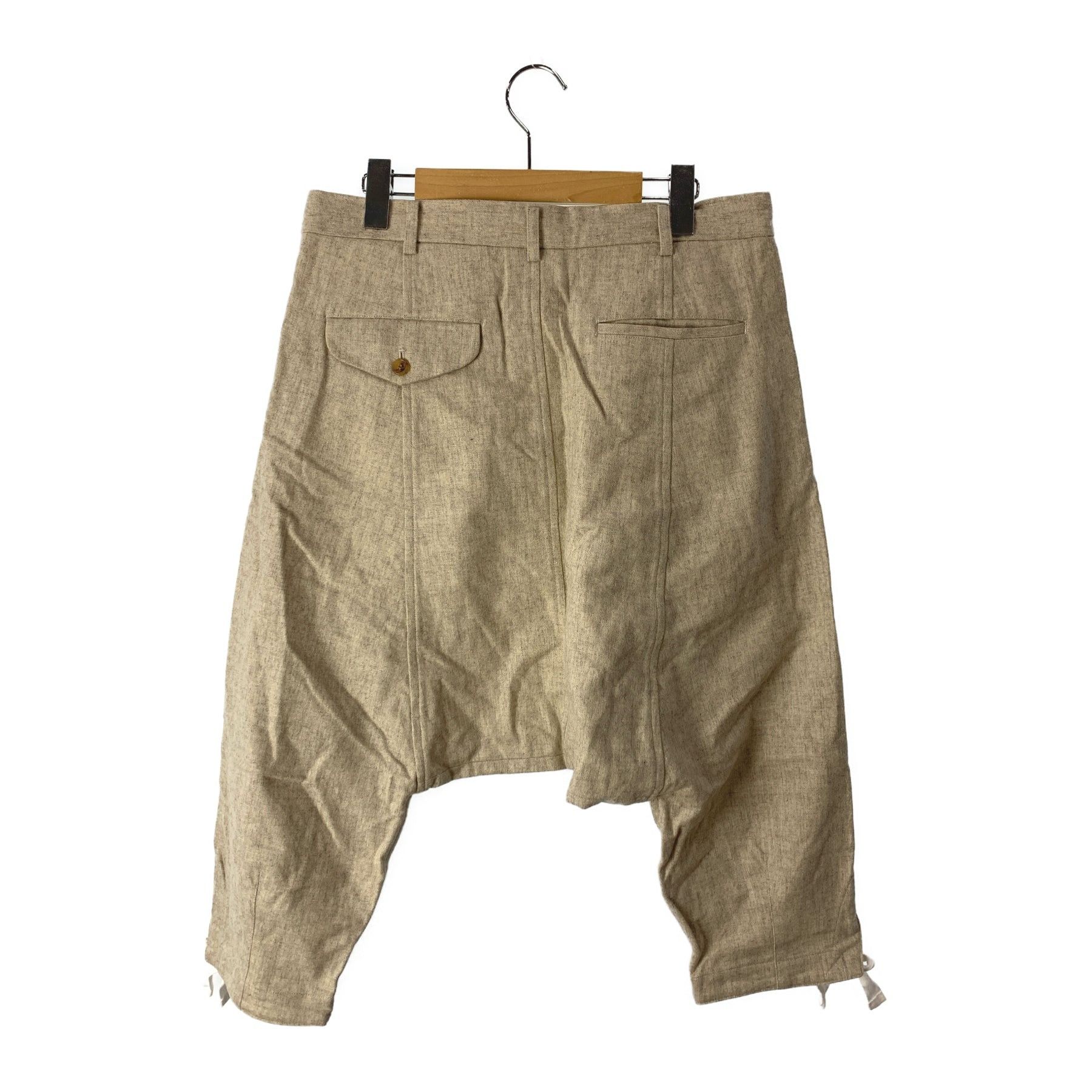 Comme des Garcons Homme Plus Wool Cropped Sarouel Pants Size US 32 / EU 48 - 2 Thumbnail