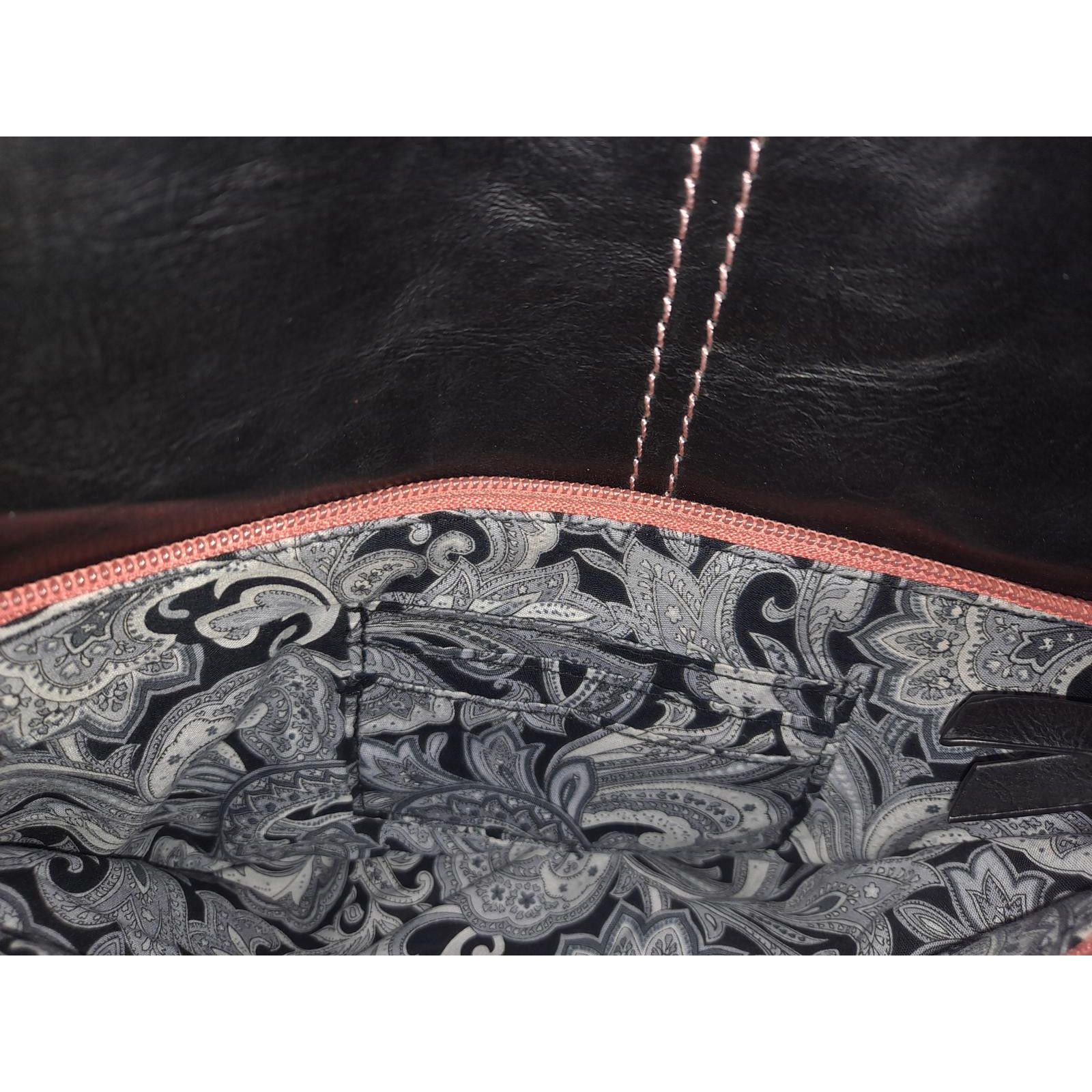 Other Anna Nova Floral and Black Saddle Bag/ Shoulder Purse Size ONE SIZE - 7 Thumbnail