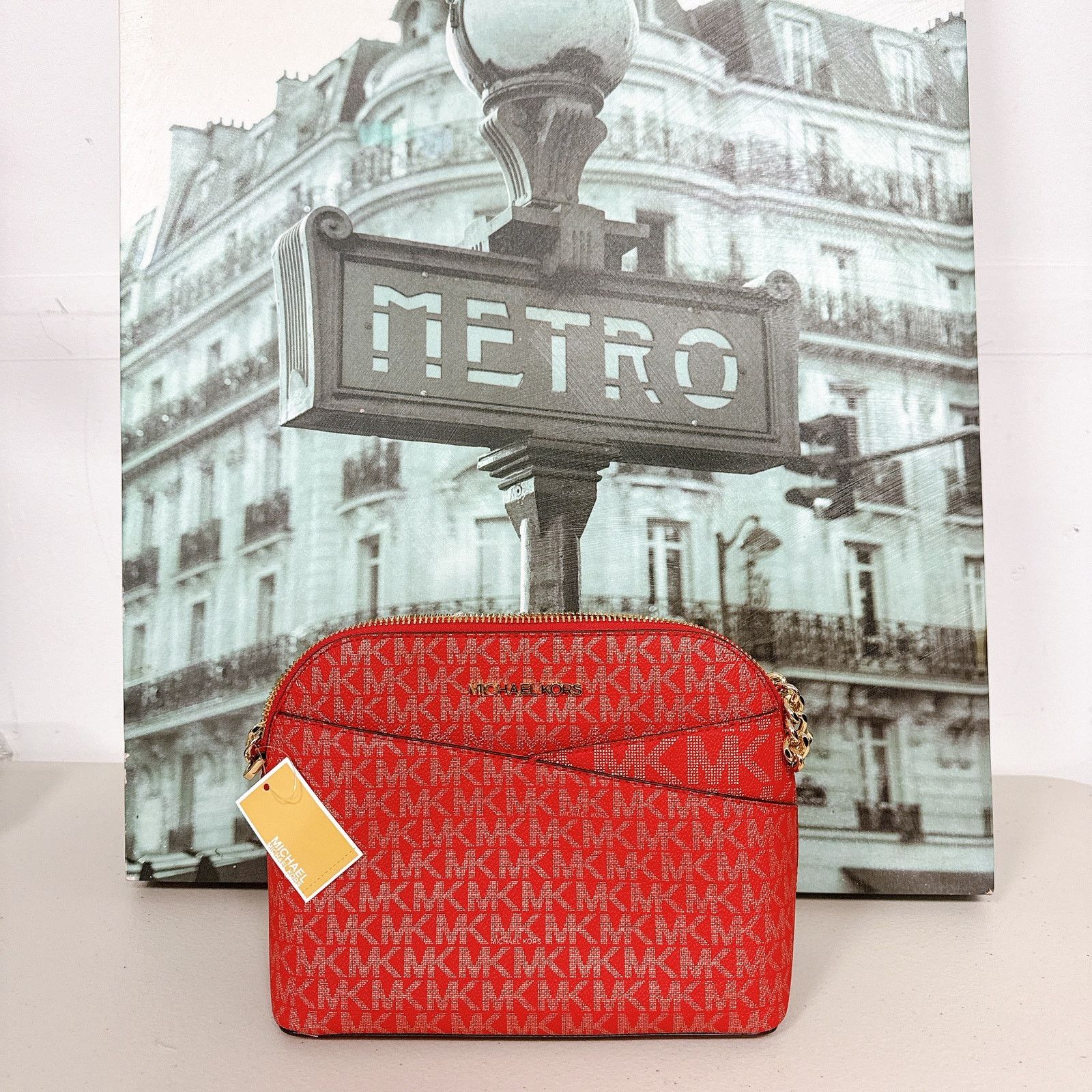 Michael Kors Michael Kors 35H3GTVC6V Jet Set Travel Medium Metallic Size ONE SIZE - 1 Thumbnail