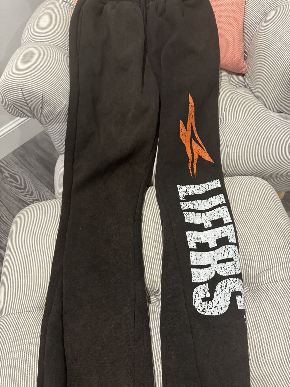 Other 4Lifers - Druski Flared Sweat Pants Size L Size US 36 / EU 52 - 3 Thumbnail