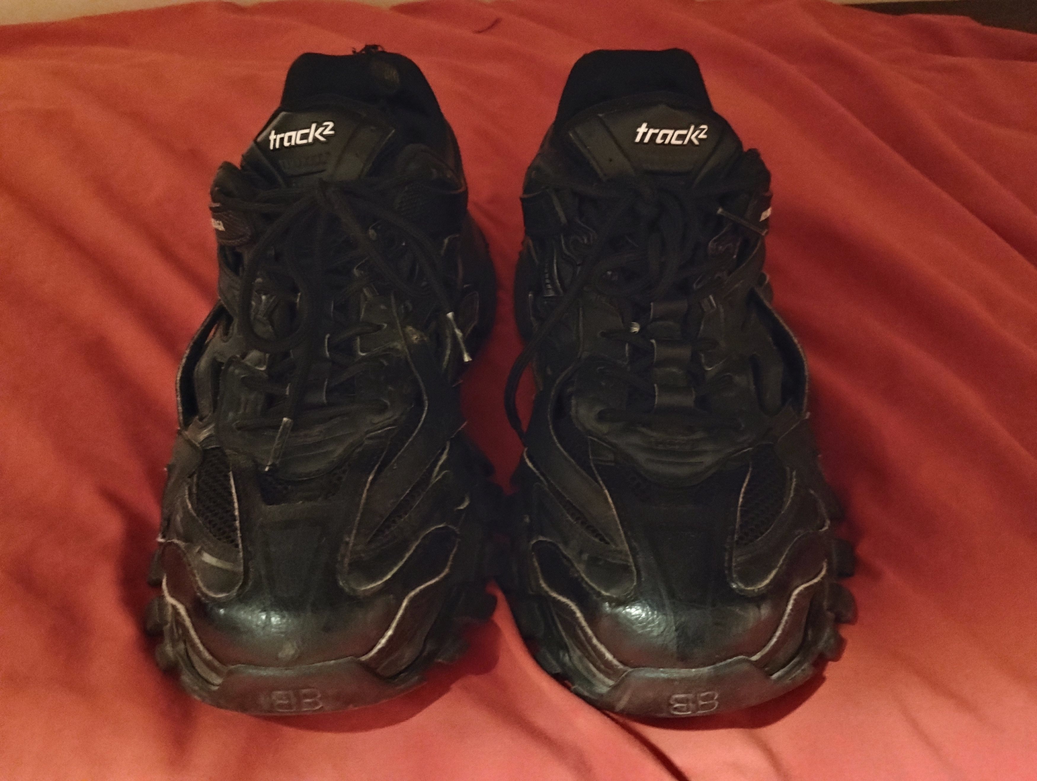 Balenciaga Balenciaga track 2 clear sole Size US 11.5 / EU 44-45 - 1 Thumbnail