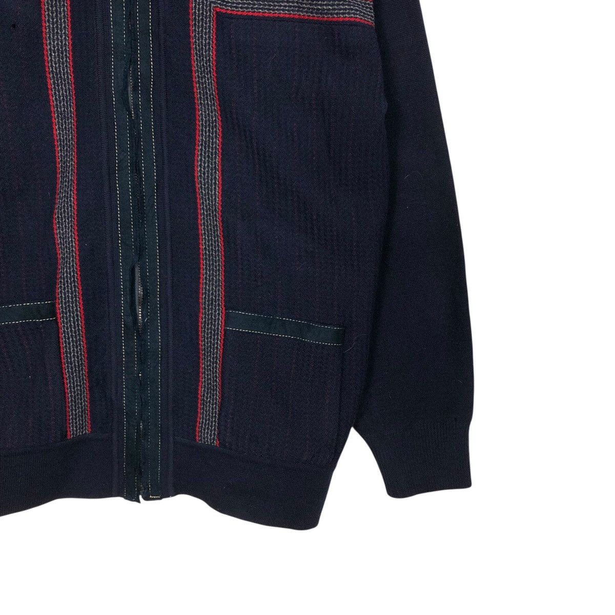 Japanese Brand 📌Vintage Bomber Cardigan Jacket PinnaclAlps Issey Miyake Size US L / EU 52-54 / 3 - 6 Thumbnail