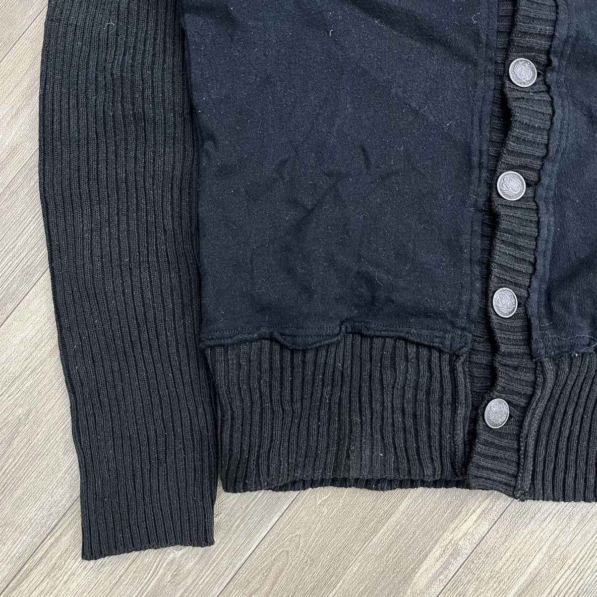 Japanese Brand Vintage 291295=Homme Wool Marina Militane Cardigan Size US M / EU 48-50 / 2 - 7 Thumbnail