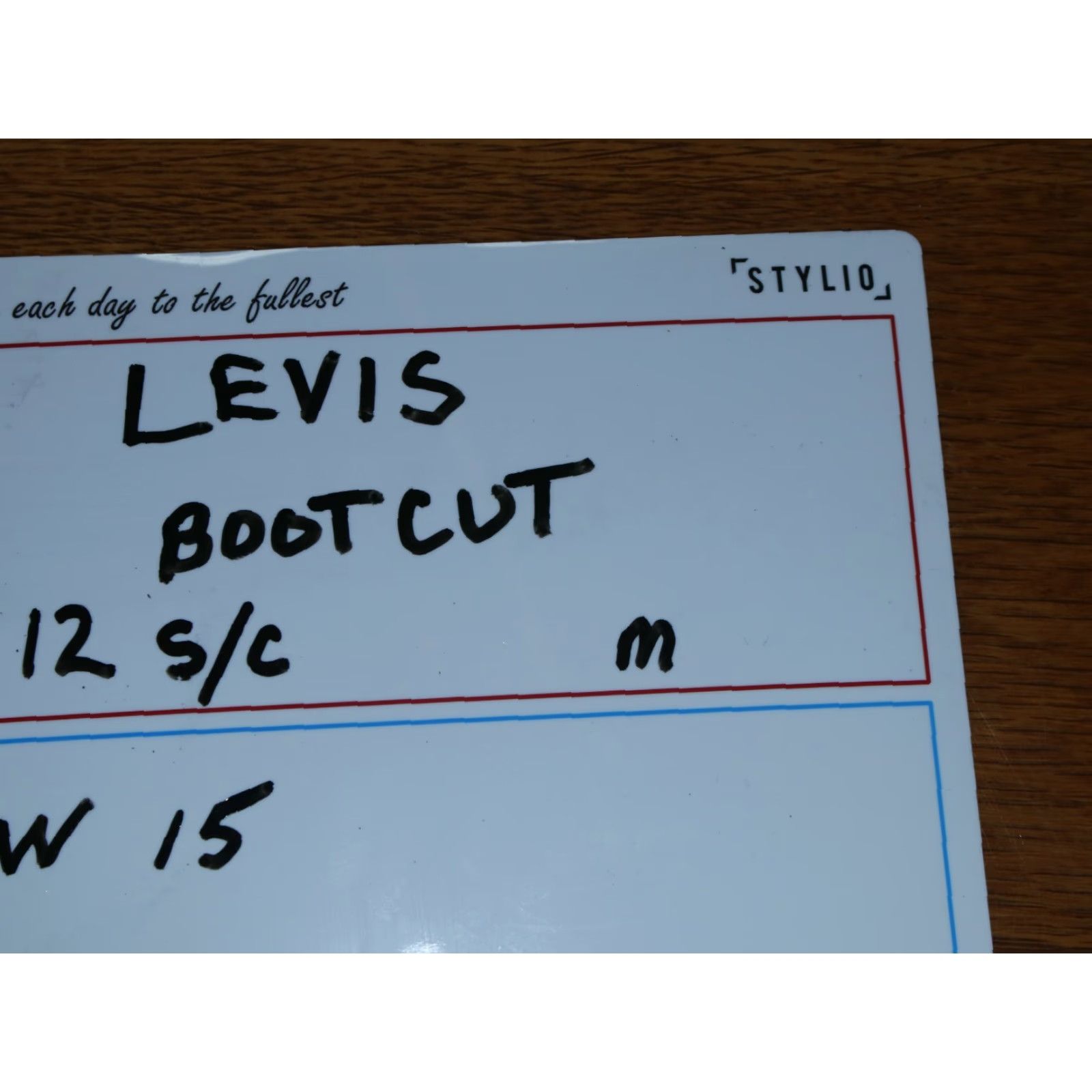 Levi's Levis Signature Modern Denim Jeans Women's Boot Cut 30X27 Size 12 Dark Blue Size 30" / US 8 / IT 44 - 7 Thumbnail