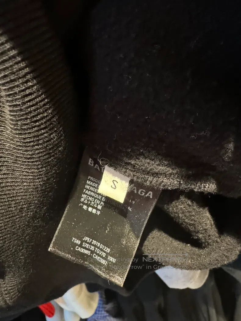 Balenciaga Balenciaga Silver Glitter Logo Hoodie Size US S / EU 44-46 / 1 - 3 Thumbnail