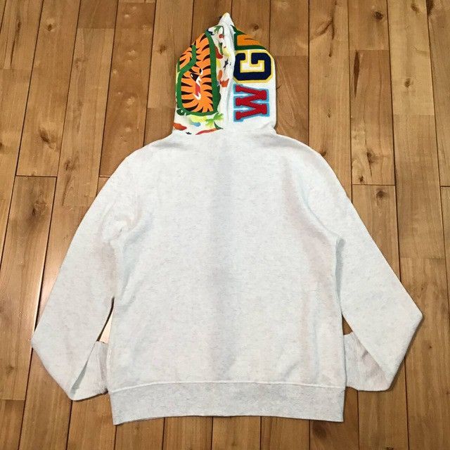 Bape Tropical BAPE camo Shark full zip hoodie a bathing ape Size S / US 4 / IT 40 - 5 Thumbnail