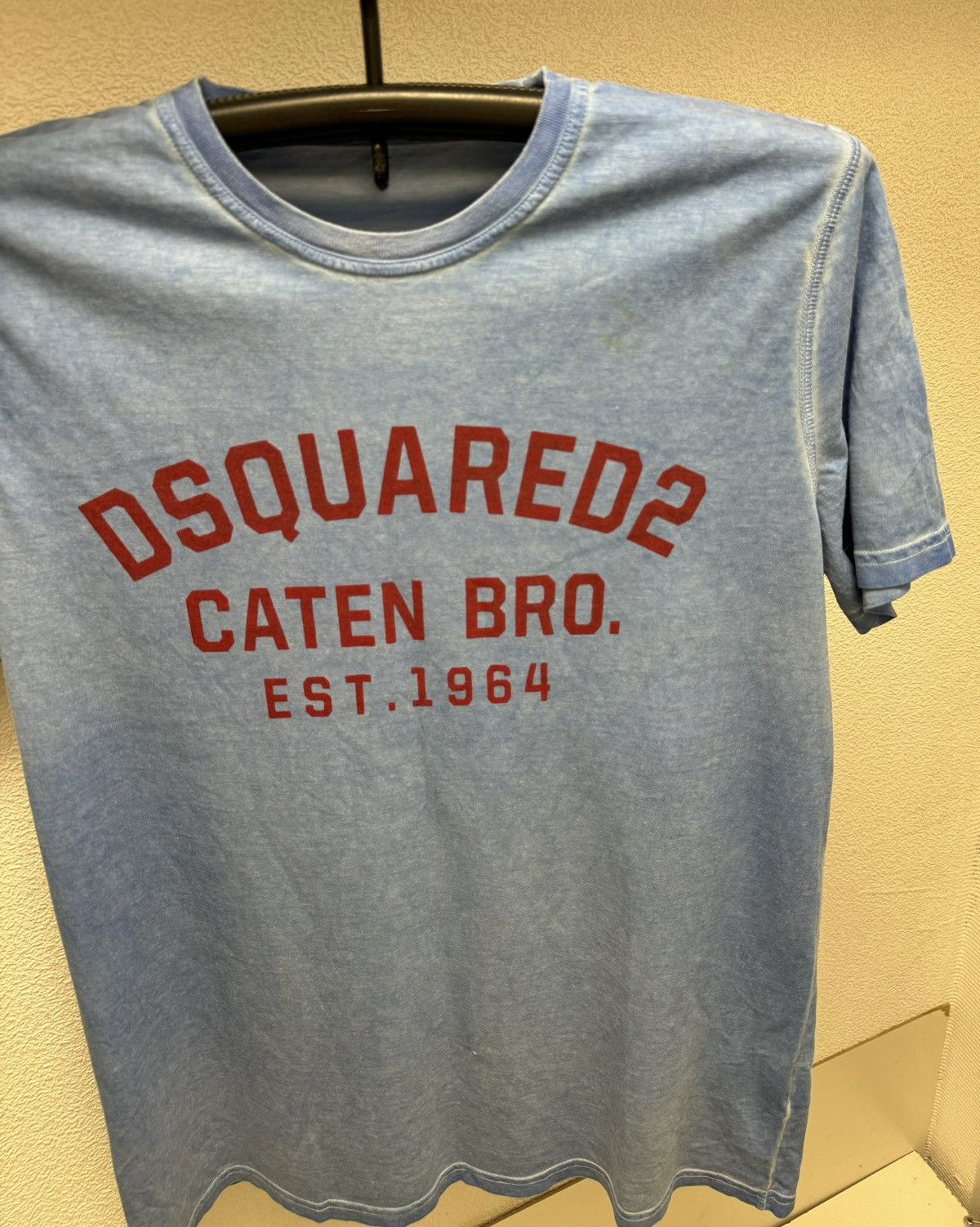 Dsquared2 Dsquared Dsquared2 big logo blue t-shirt 2xl Xxl Size US XXL / EU 58 / 5 - 4 Thumbnail