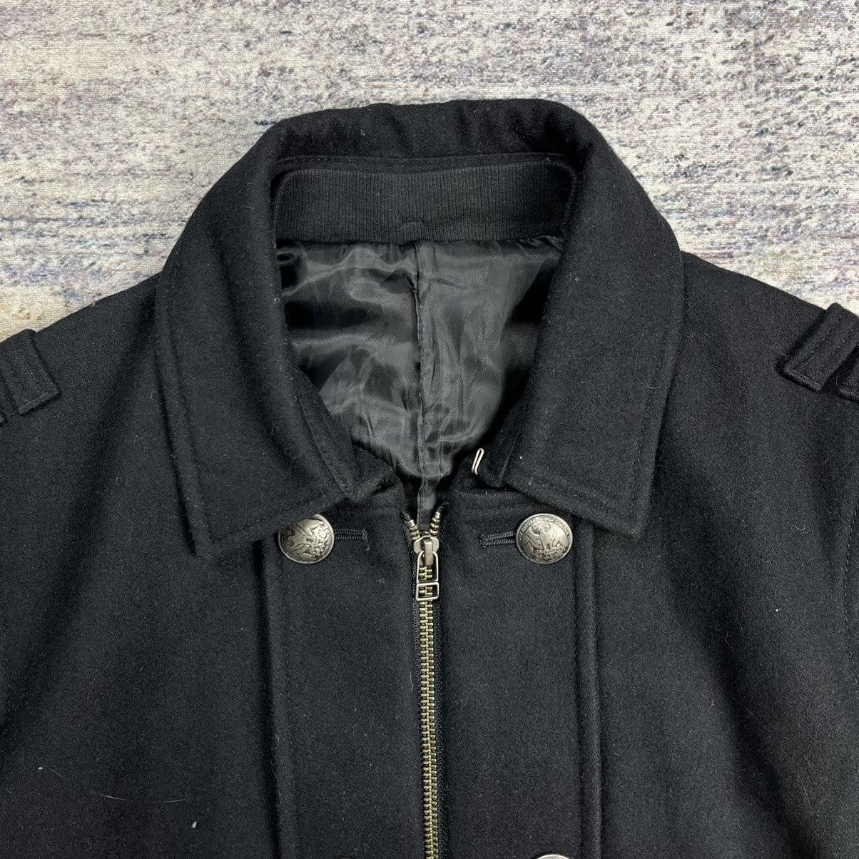PPFM PPFM Napoleon wool jacket double zip vkei style Size US M / EU 48-50 / 2 - 5 Thumbnail