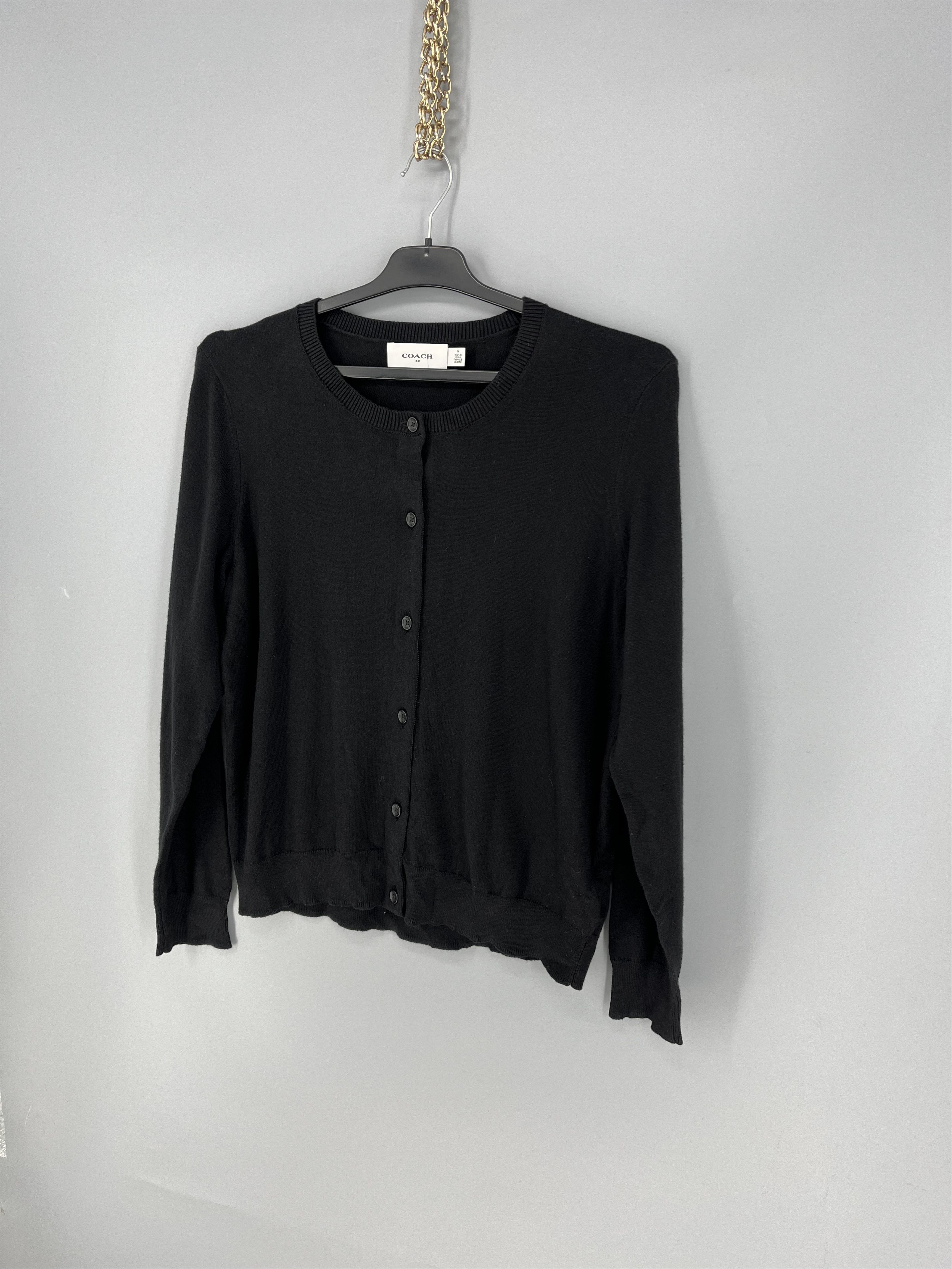 Coach NWOT Coach 1941 Womens Luxury Cotton Viscose Knit Button Size M / US 6-8 / IT 42-44 - 4 Thumbnail