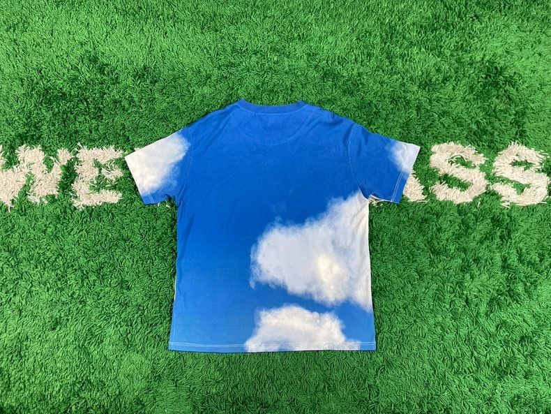Louis Vuitton Louis Vuitton Blue sky and white clouds short sleeves Size US XL / EU 56 / 4 - 2 Thumbnail
