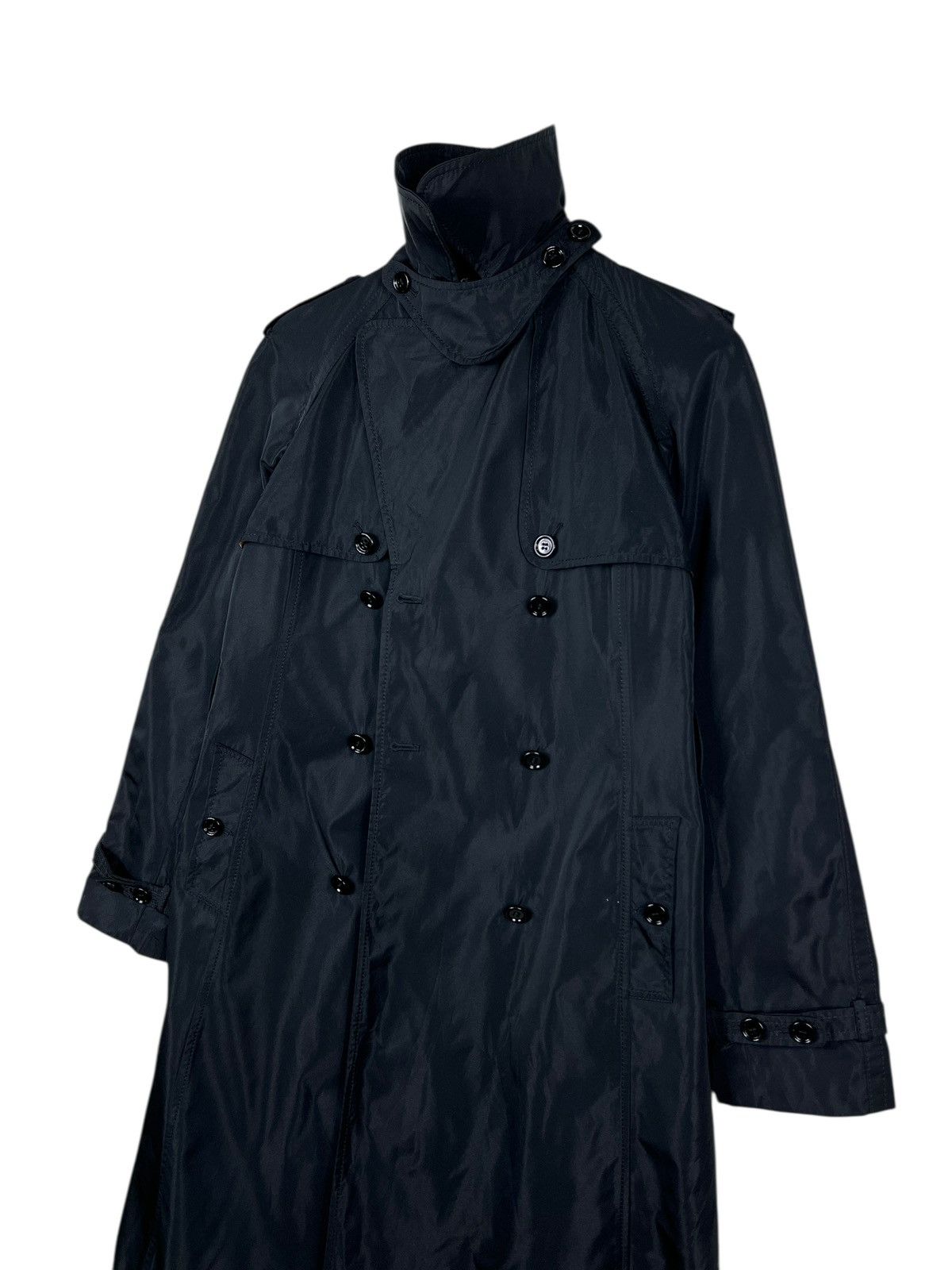 Dolce & Gabbana 🔥 Dolce & Gabbana Double Breast Trenchcoat Leopard lining Size S / US 4 / IT 40 - 11 Thumbnail