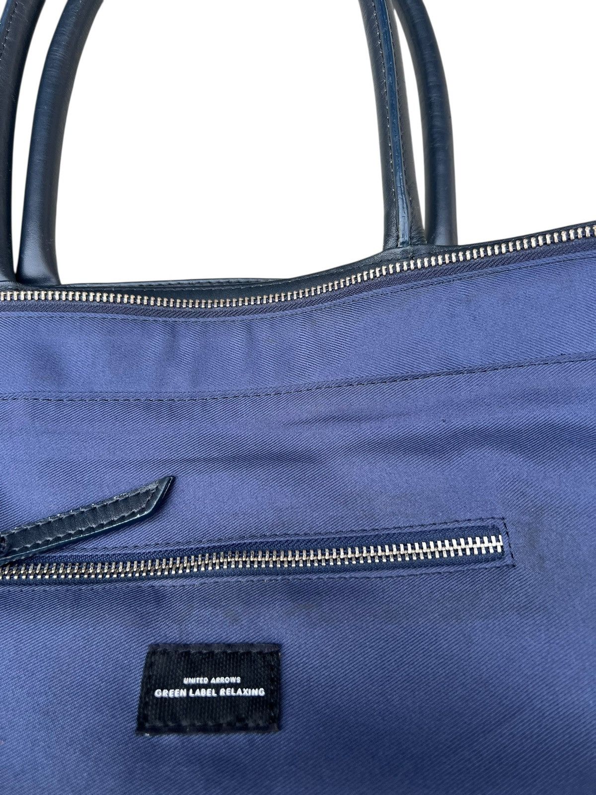 United Arrows United Arrows Scratches Patina Leather Tote Bag Size ONE SIZE - 24 Thumbnail