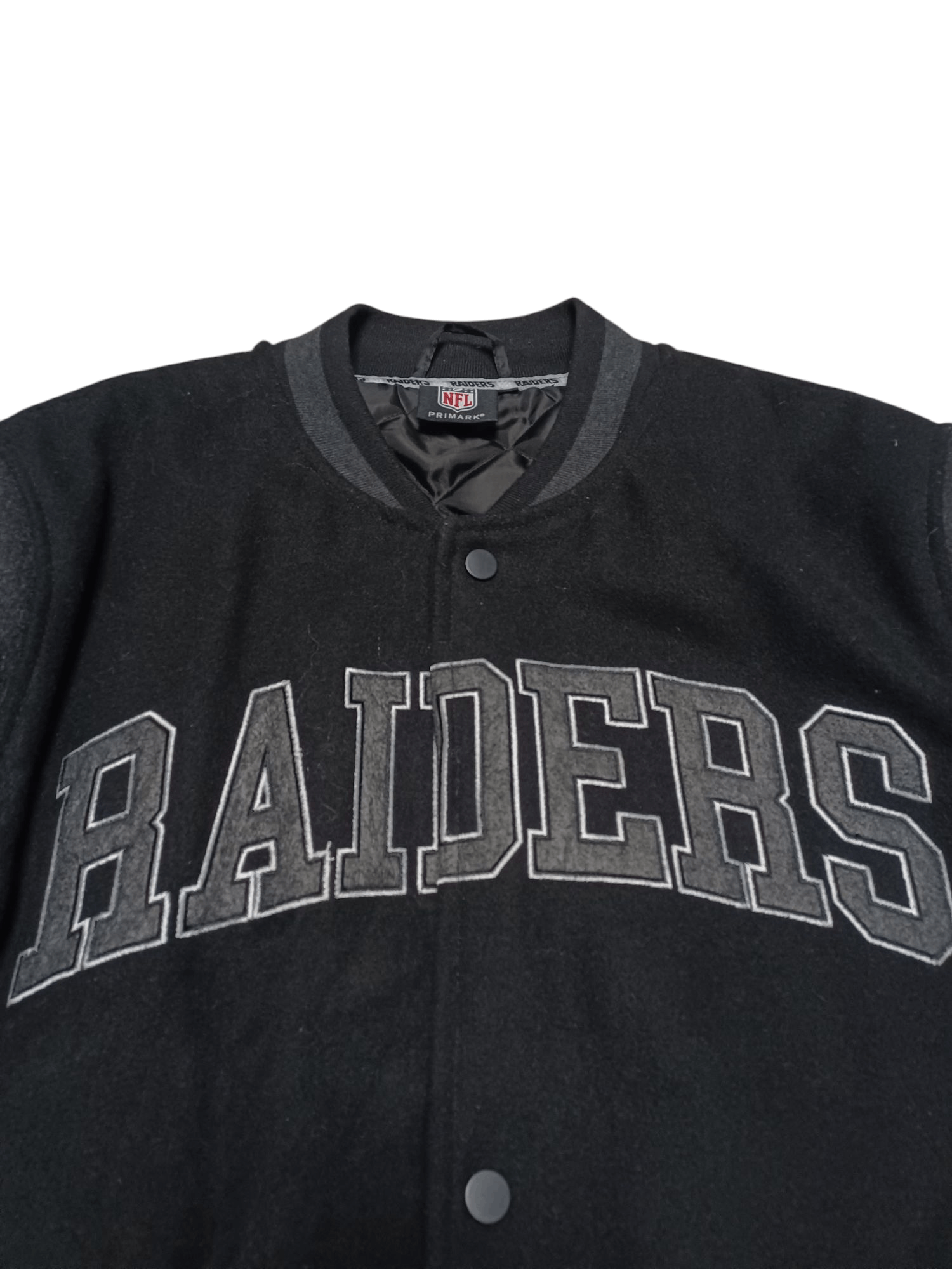 NFL OAKLAND RAIDERS NFL WOOL BOMBER JACKET EMBROIDERED LOGO Size US M / EU 48-50 / 2 - 2 Thumbnail