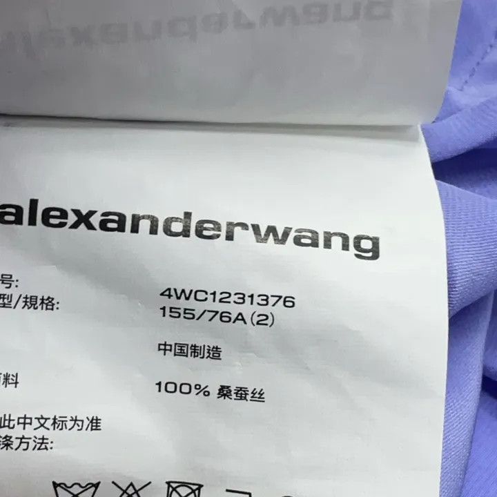 Alexander Wang Alexander Wang SS23 Button-Up Shirt in Blue - Size S / US 4 / IT 40 - 5 Thumbnail