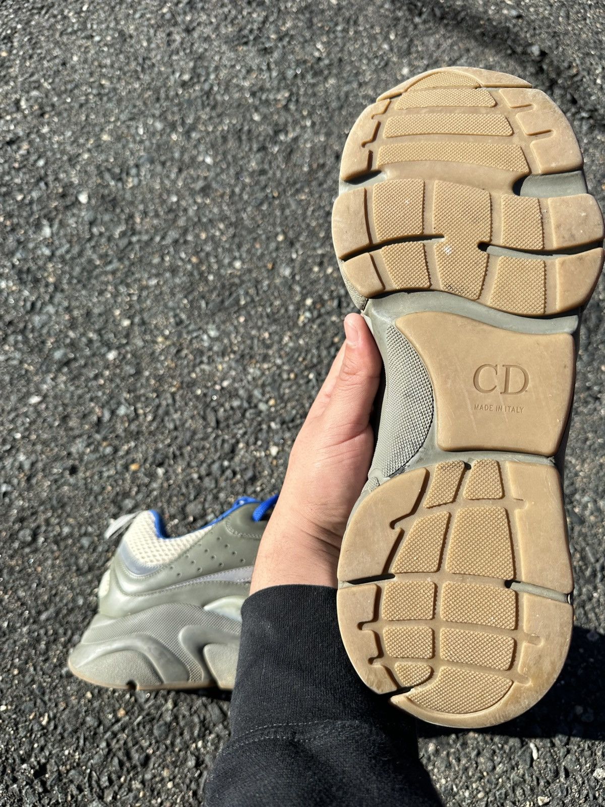 Dior Dior B22 Olive/Blue Size US 10 / EU 43 - 14 Thumbnail
